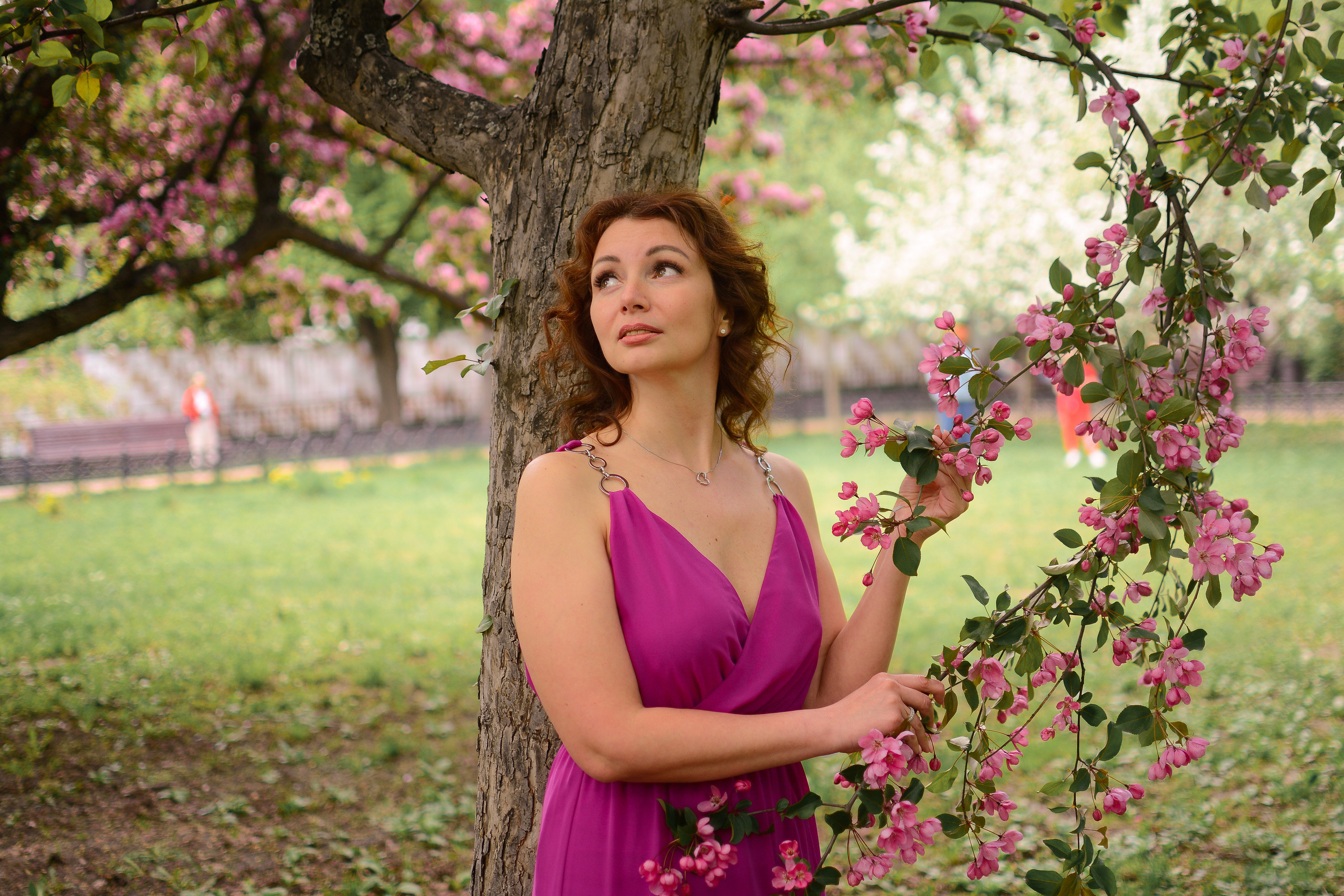 Фотосессия в цветах. Семейный фотограф