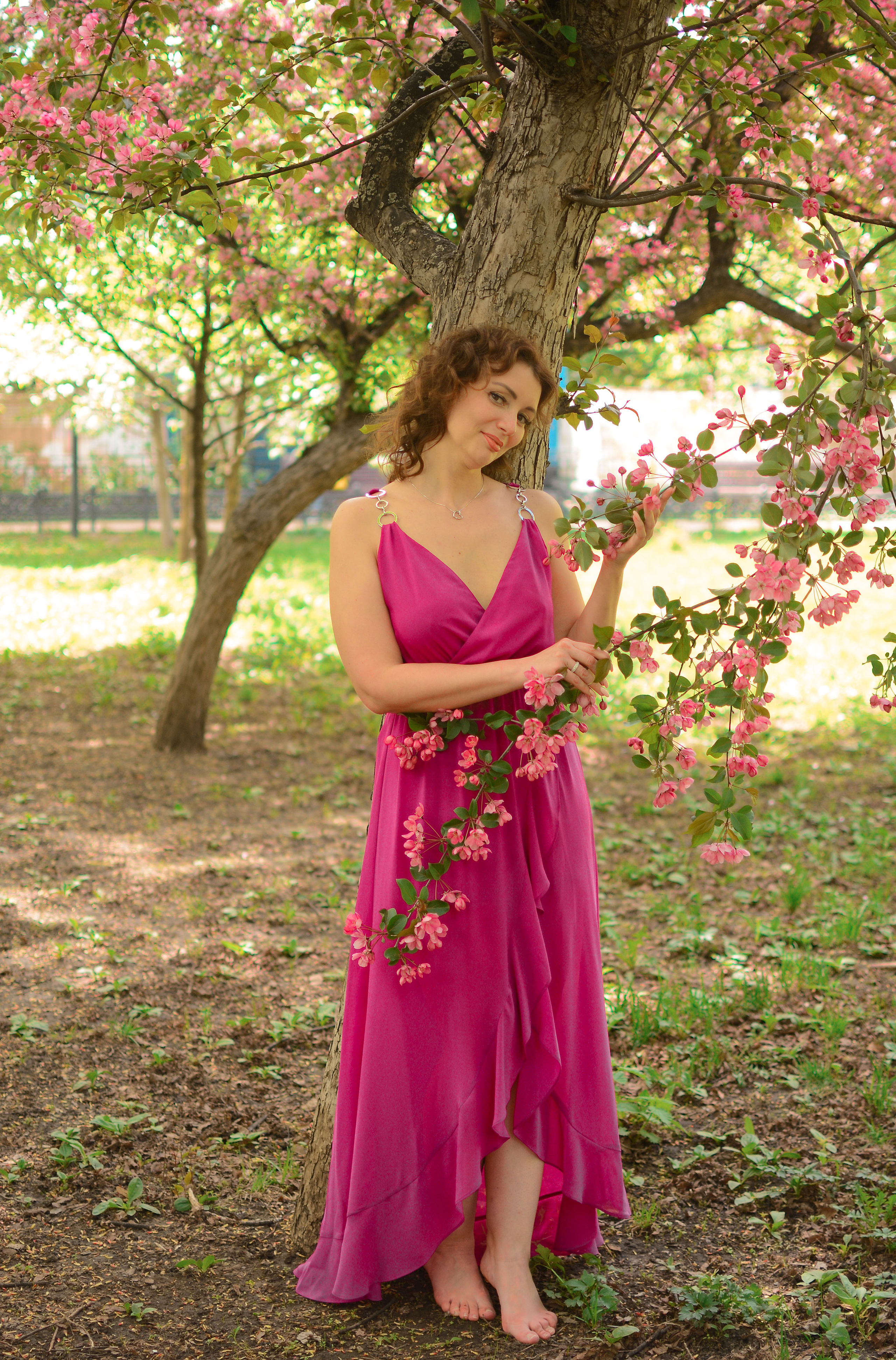 Фотосессия в цветах. Семейный фотограф