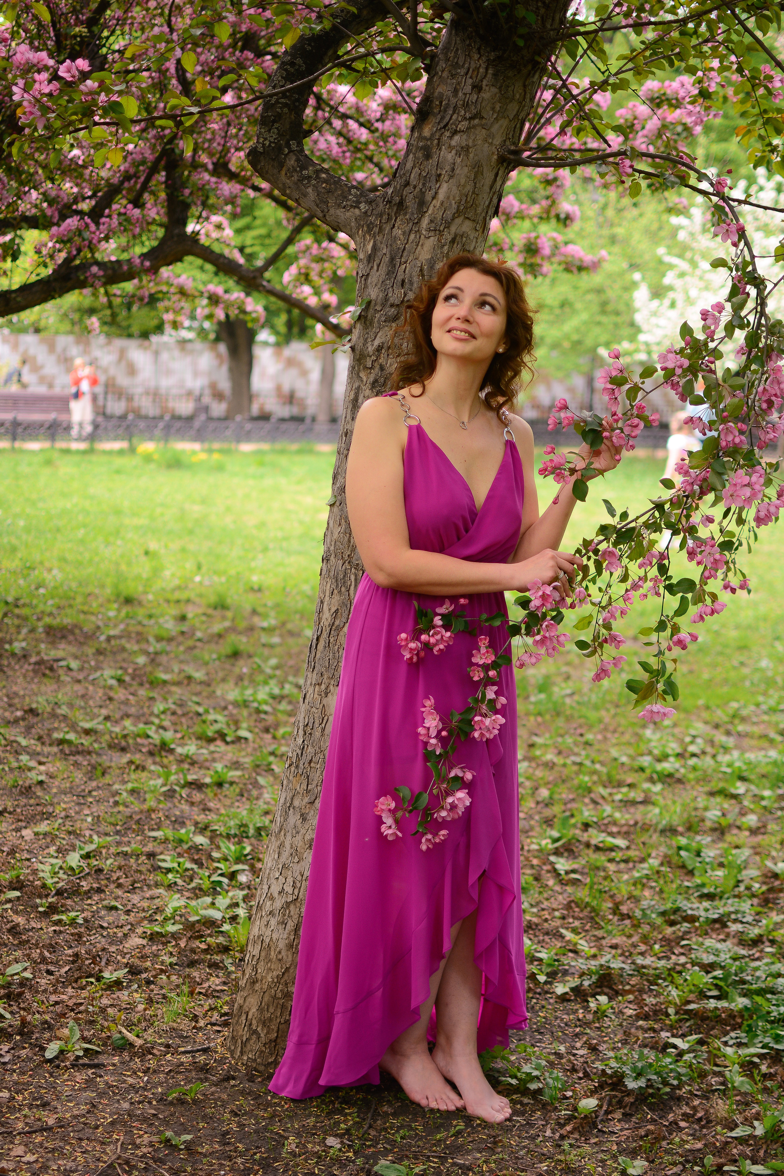 Фотосессия в цветах. Семейный фотограф