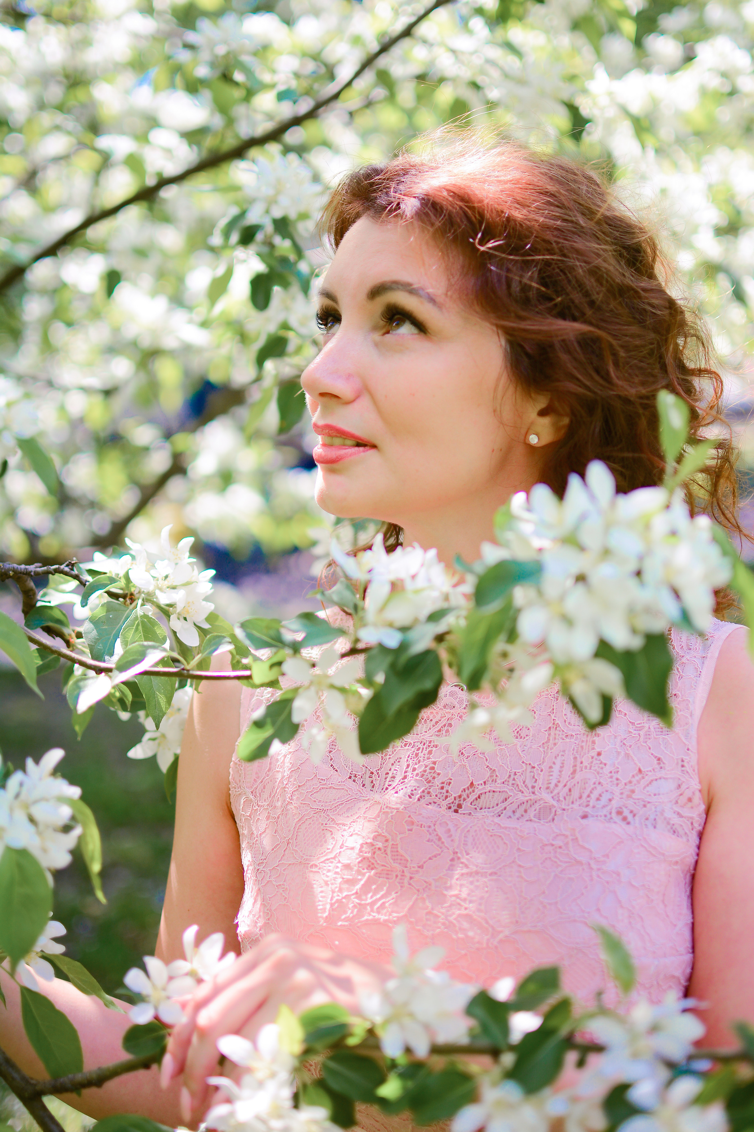 Фотосессия в цветах. Семейный фотограф