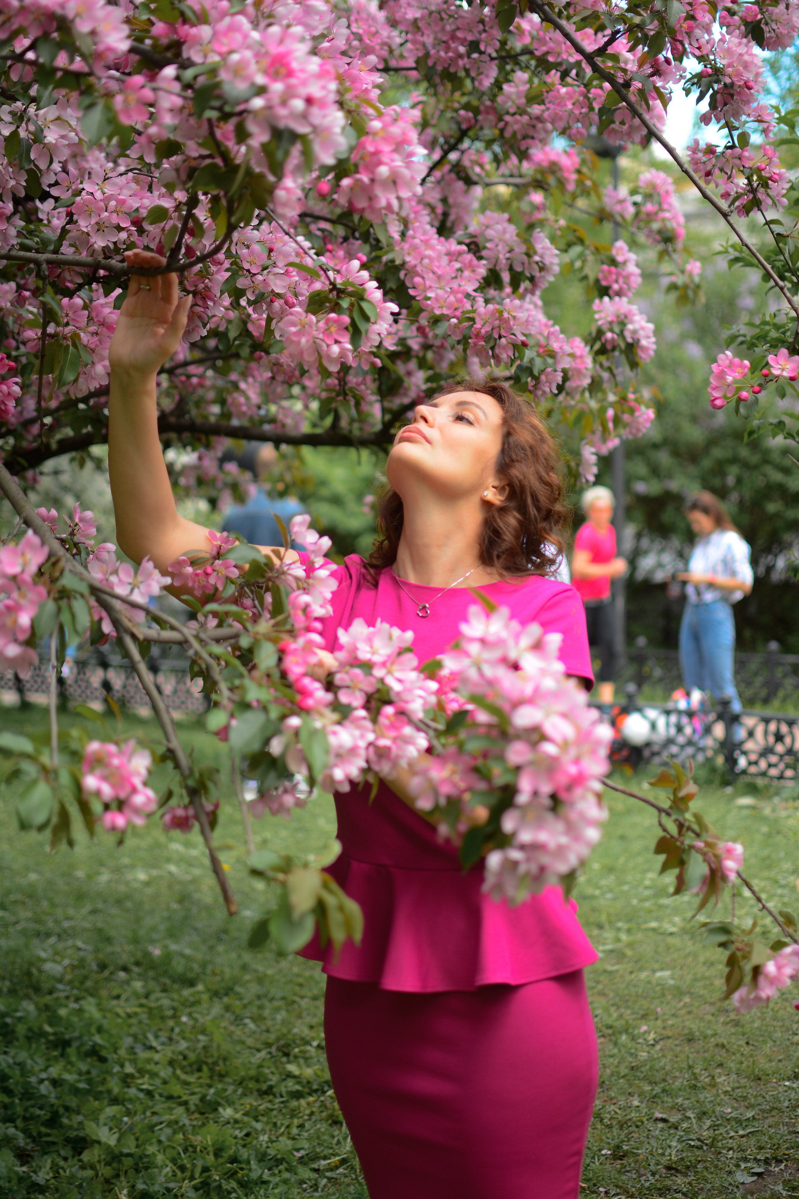 Фотосессия в цветах. Семейный фотограф
