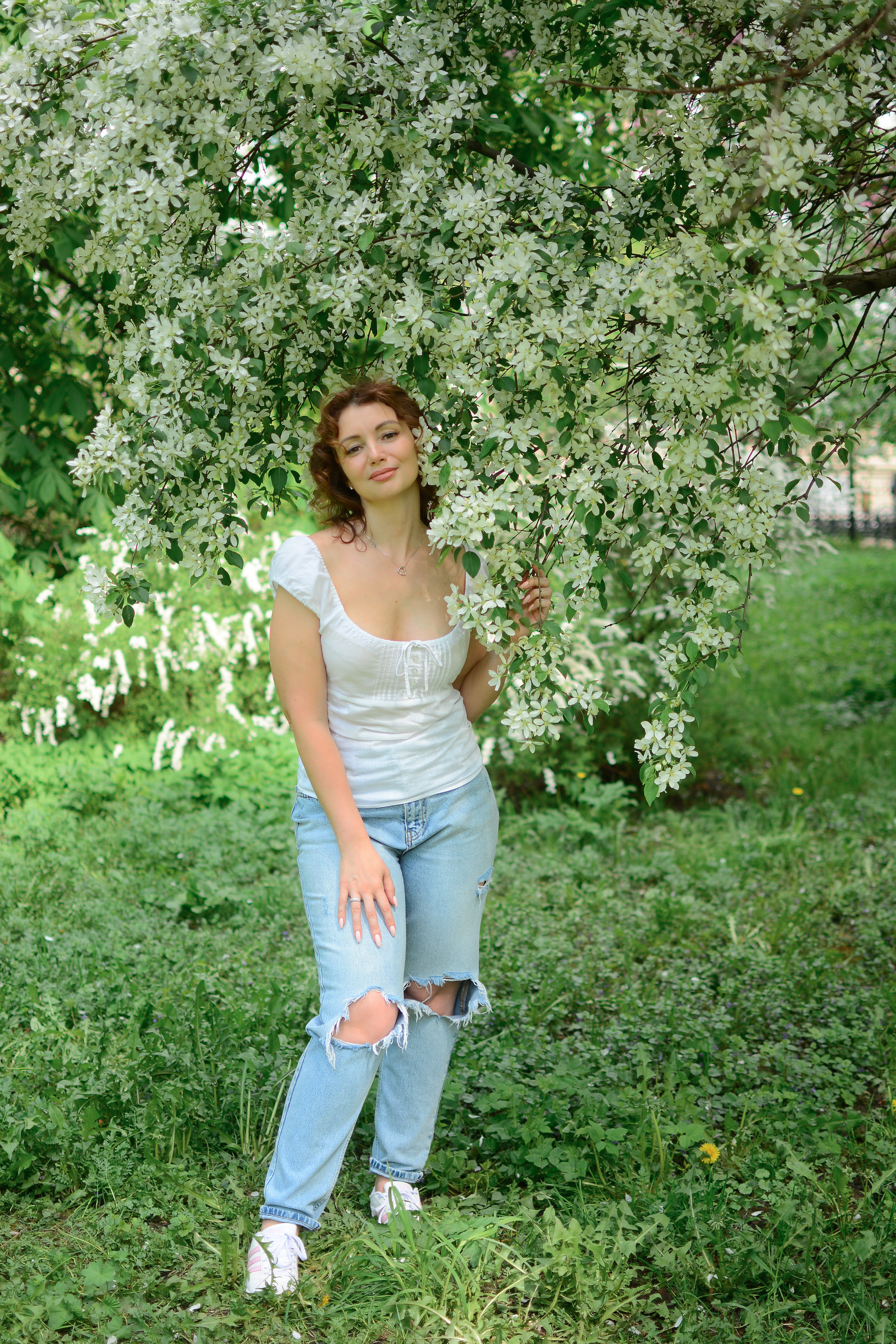 Фотосессия в цветах. Семейный фотограф