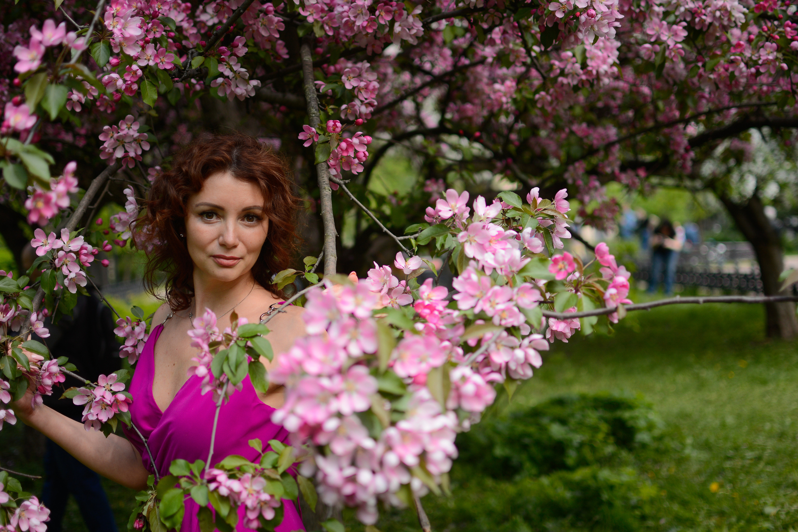 Фотосессия в цветах. Семейный фотограф