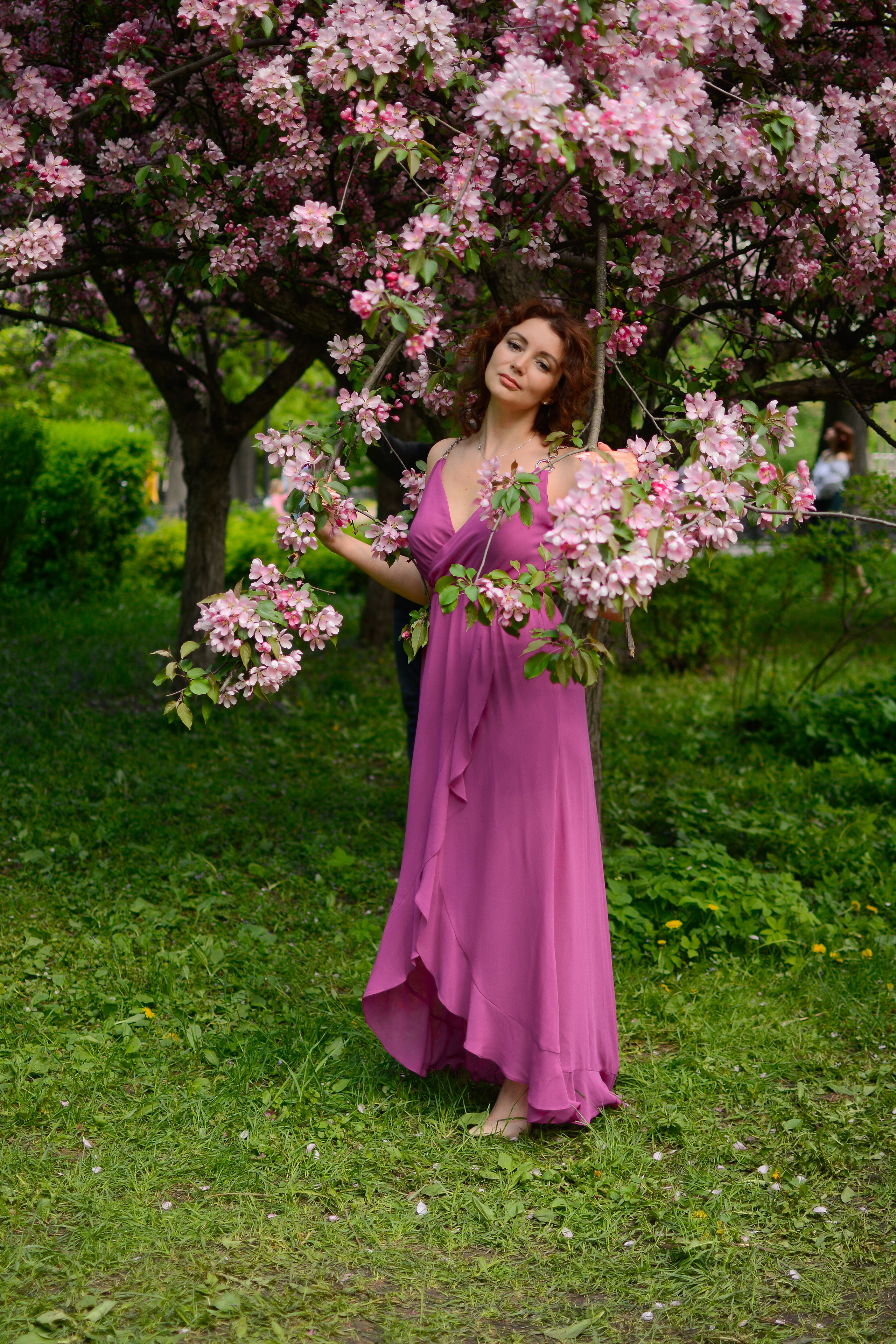 Фотосессия в цветах. Семейный фотограф