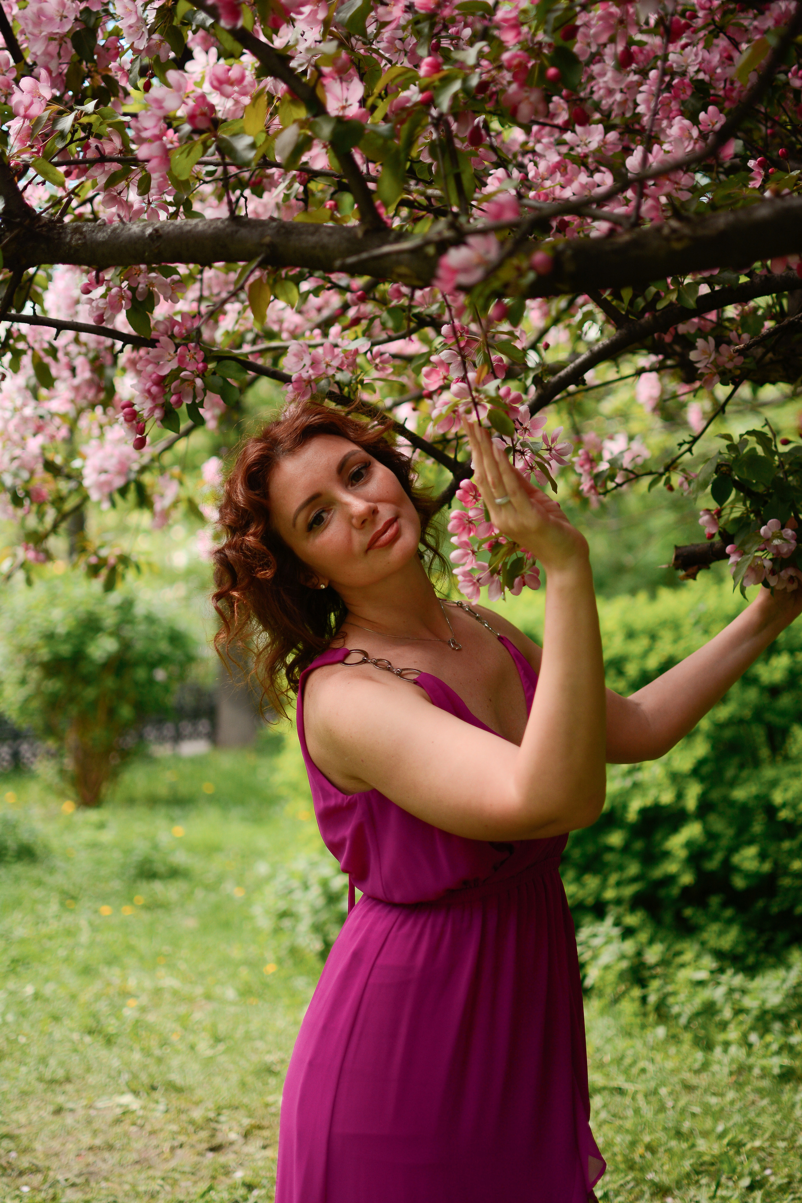 Фотосессия в цветах. Семейный фотограф