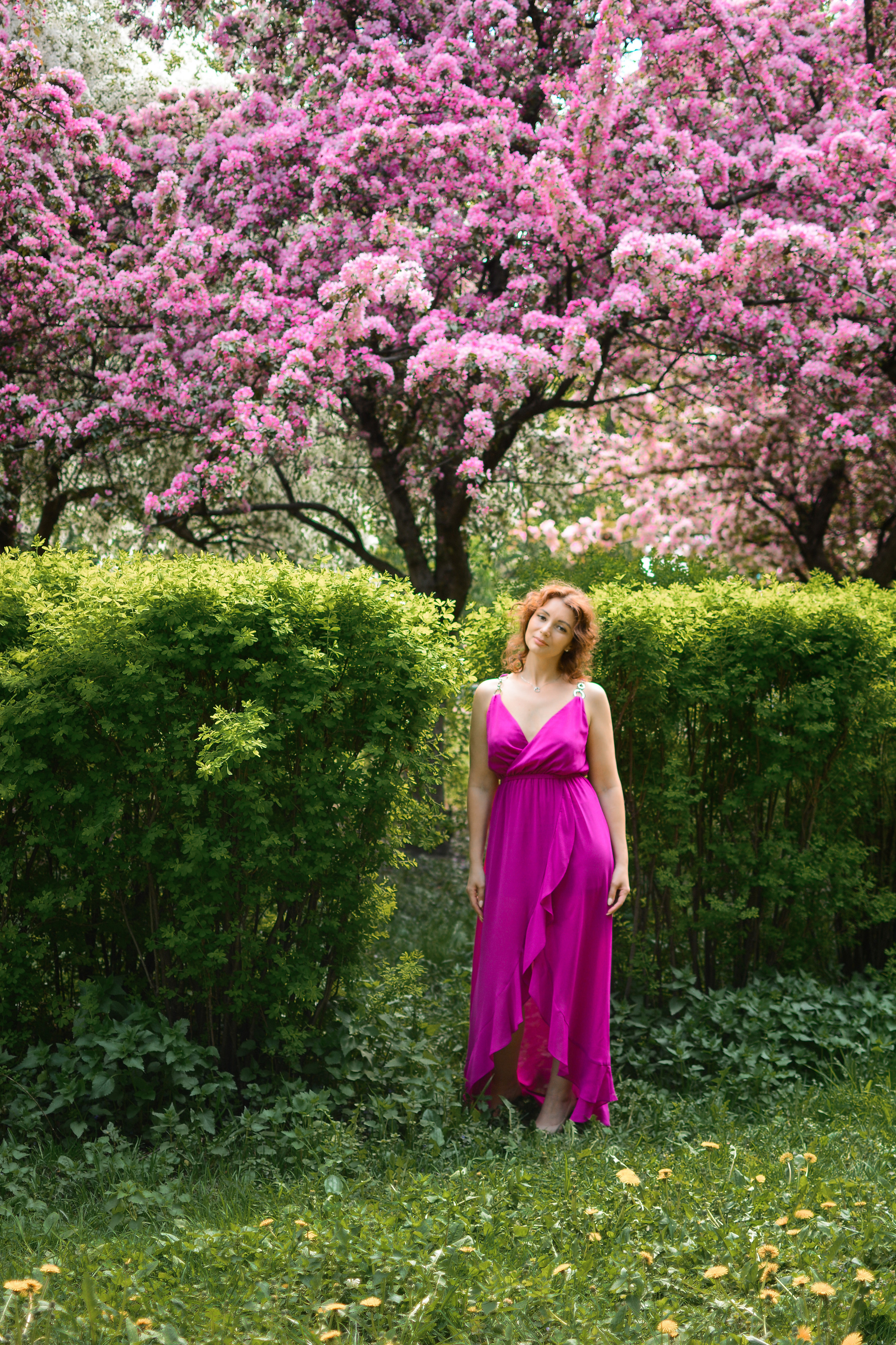 Фотосессия в цветах. Семейный фотограф