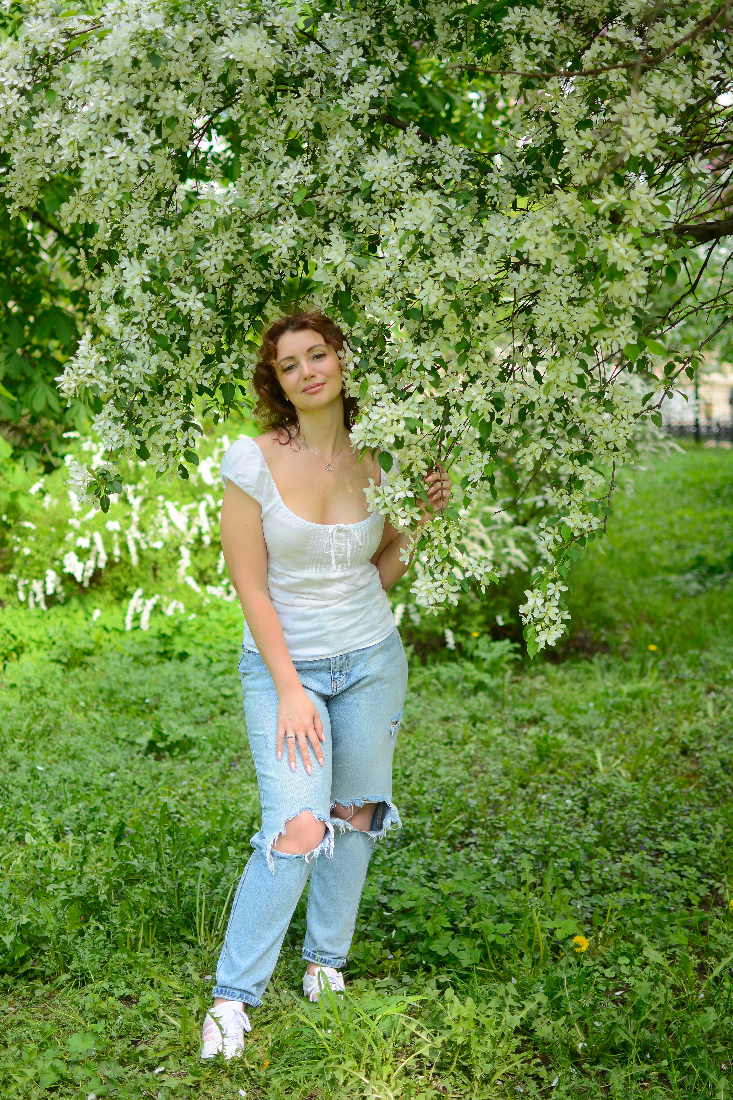 Фотосессия в цветах. Семейный фотограф