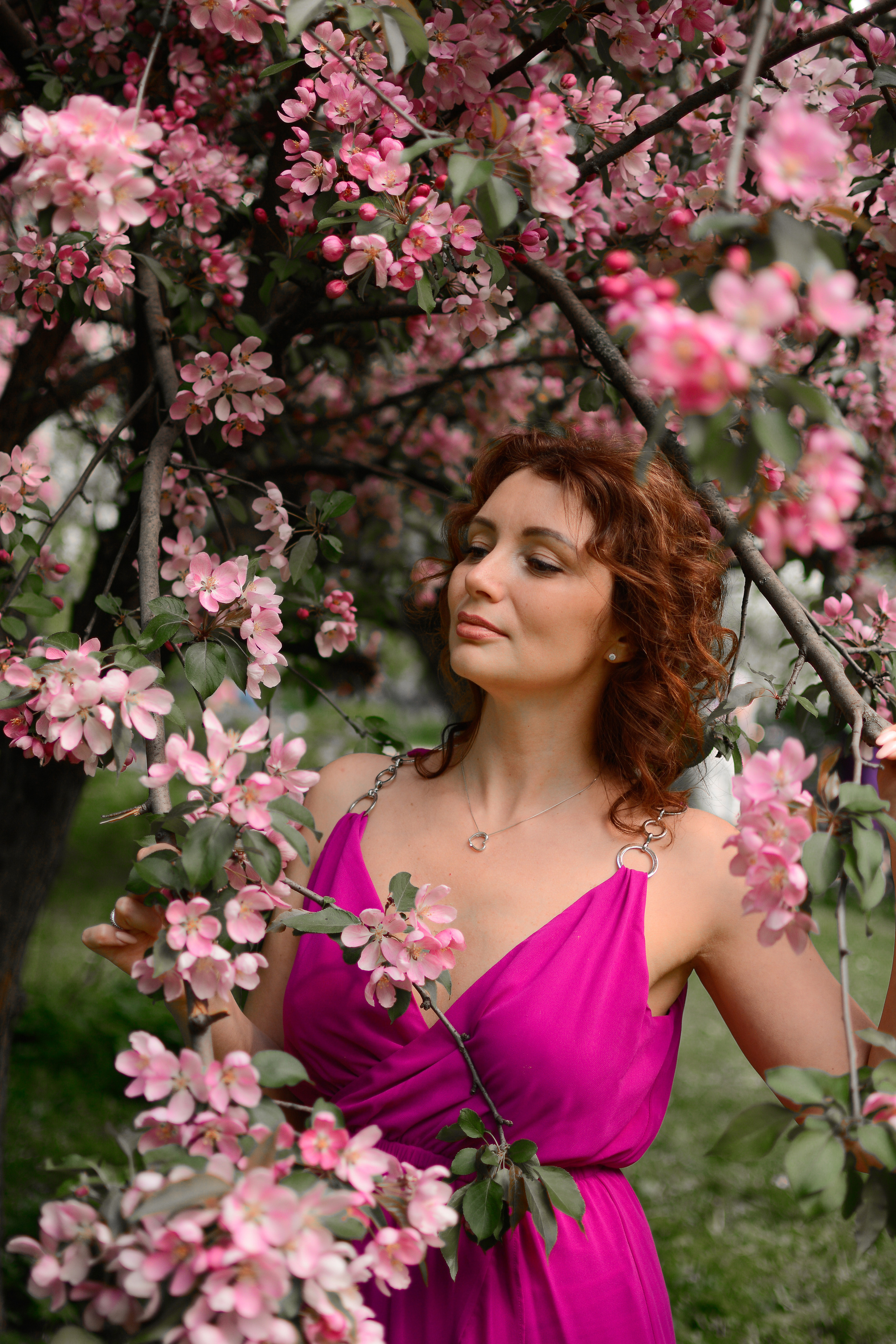 Фотосессия в цветах. Семейный фотограф