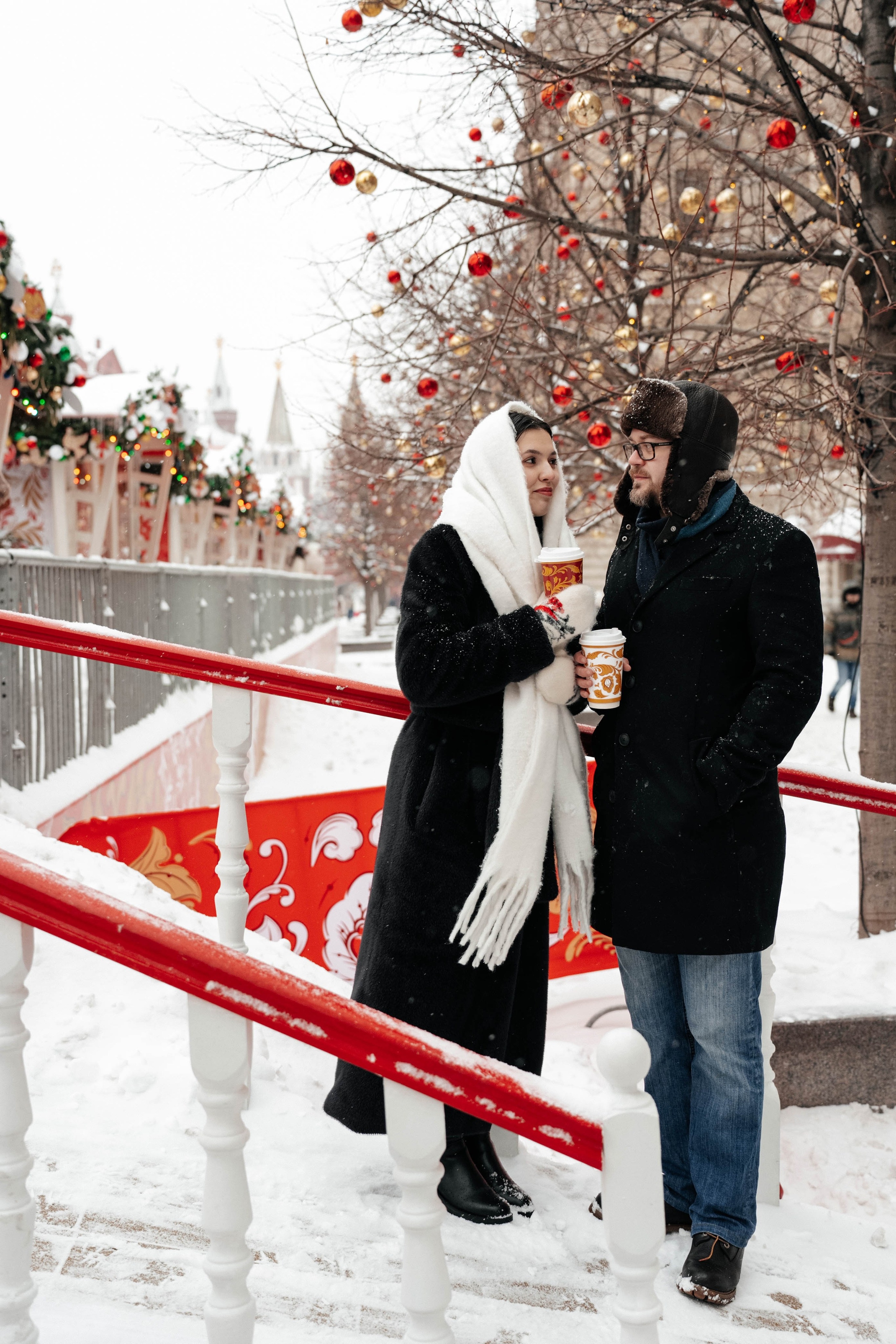 Прогулка на красной. Свадебный фотограф Москва Александра Аверкова