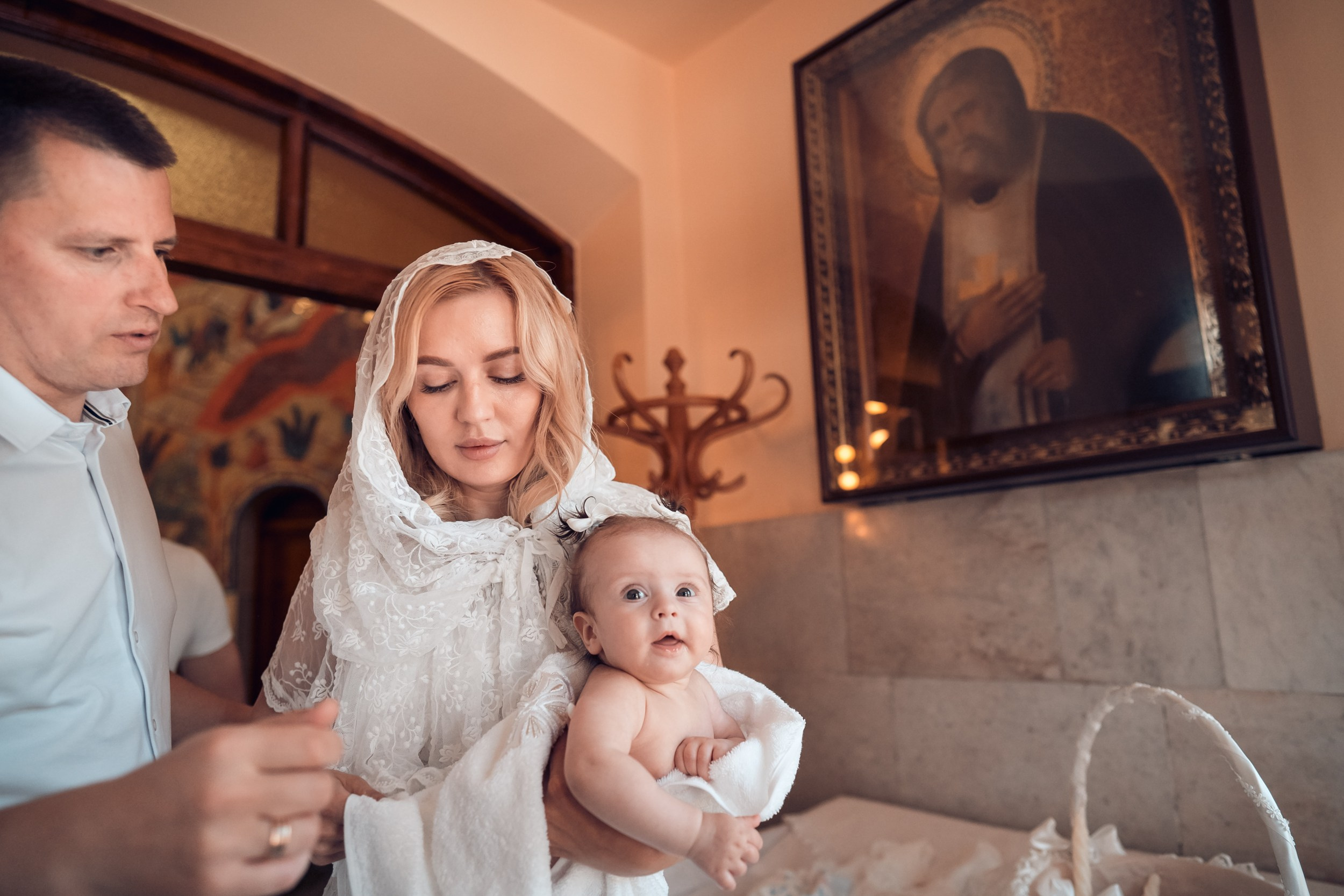 Крещение в Свято-Троицком монастыре Симферополь. Церковный фотограф Севастополь