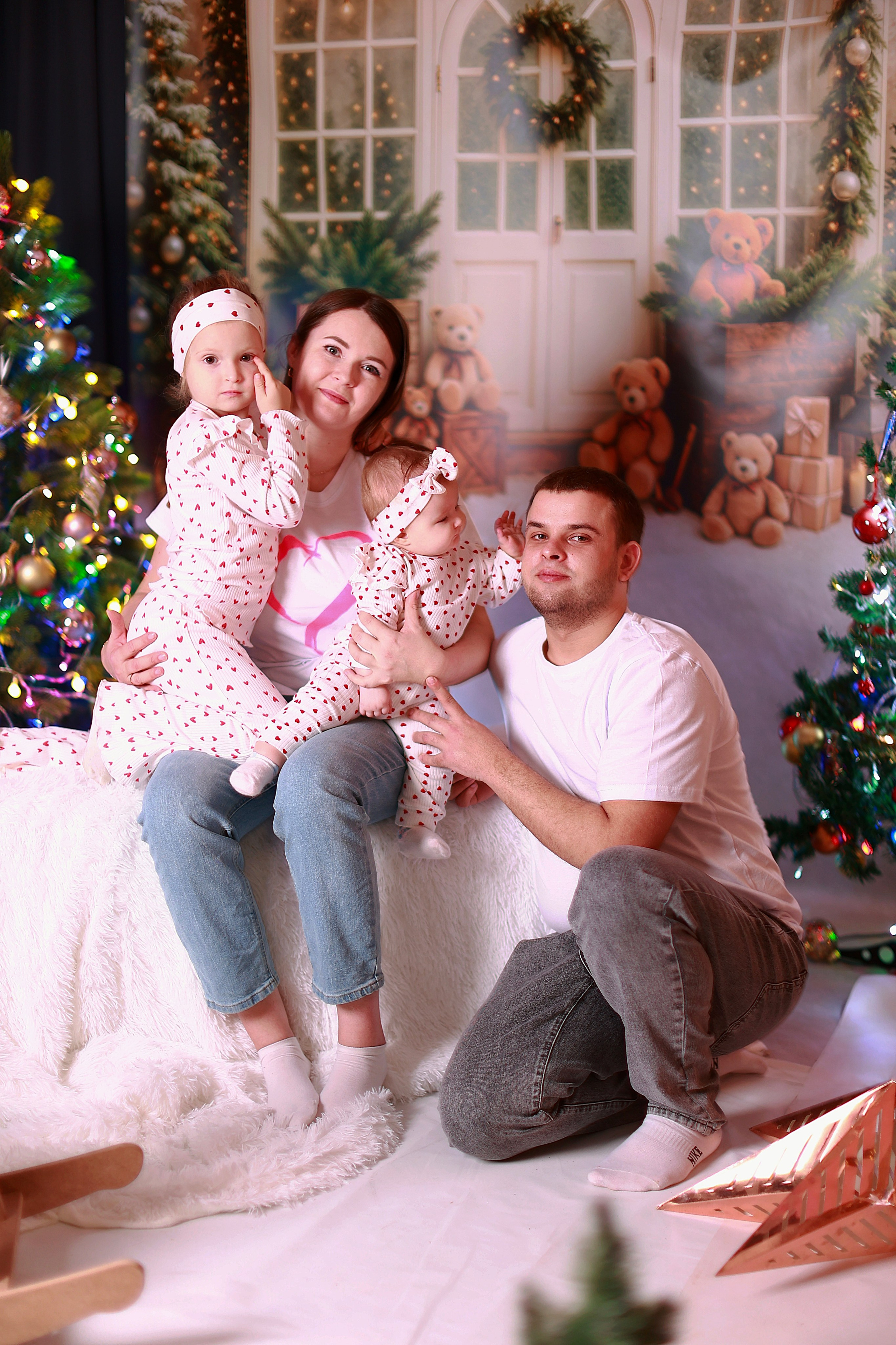 Новогодняя семья. Фотолаборатория Ваниль