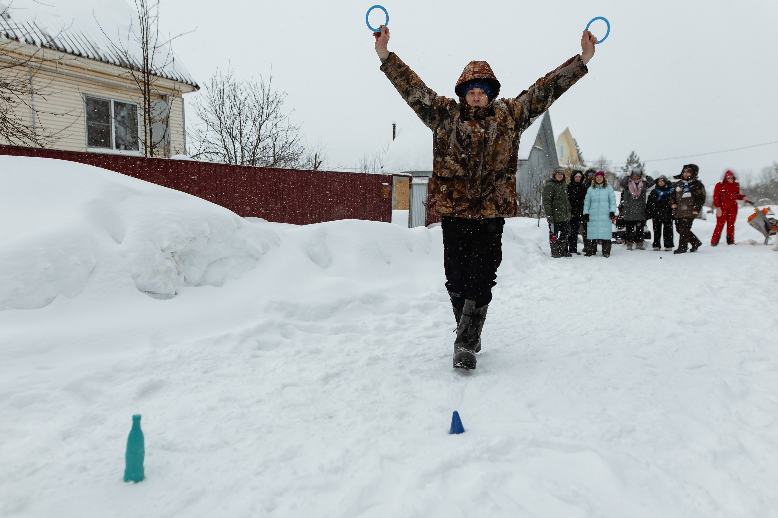 Снежное Гендер-пати. Свадебный фотограф Михаил Александров