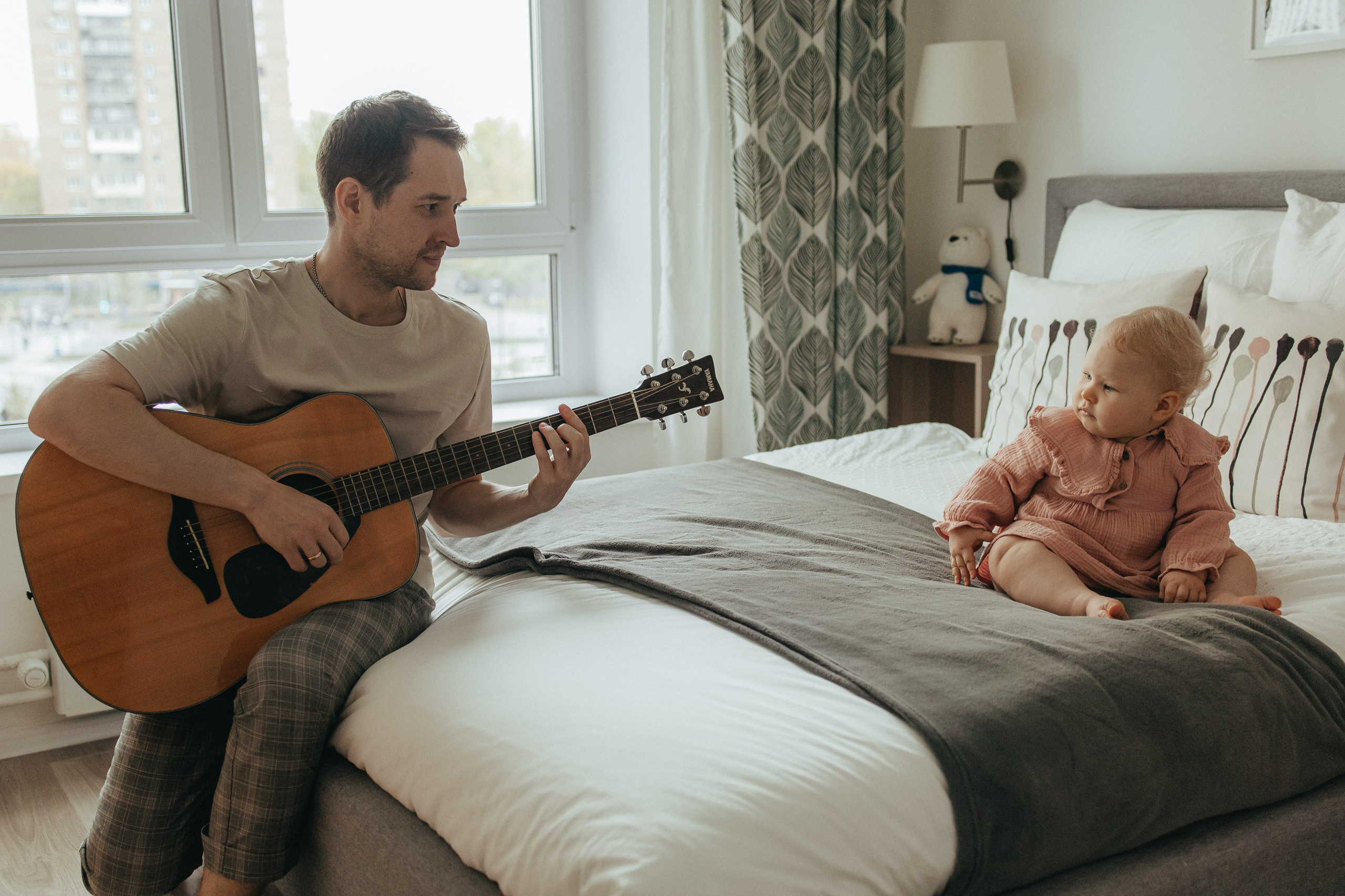 Домашняя фотосессия на 1 годик. Семейный фотограф в Москве, Щелково, Фрязино _ Виктория Степанова