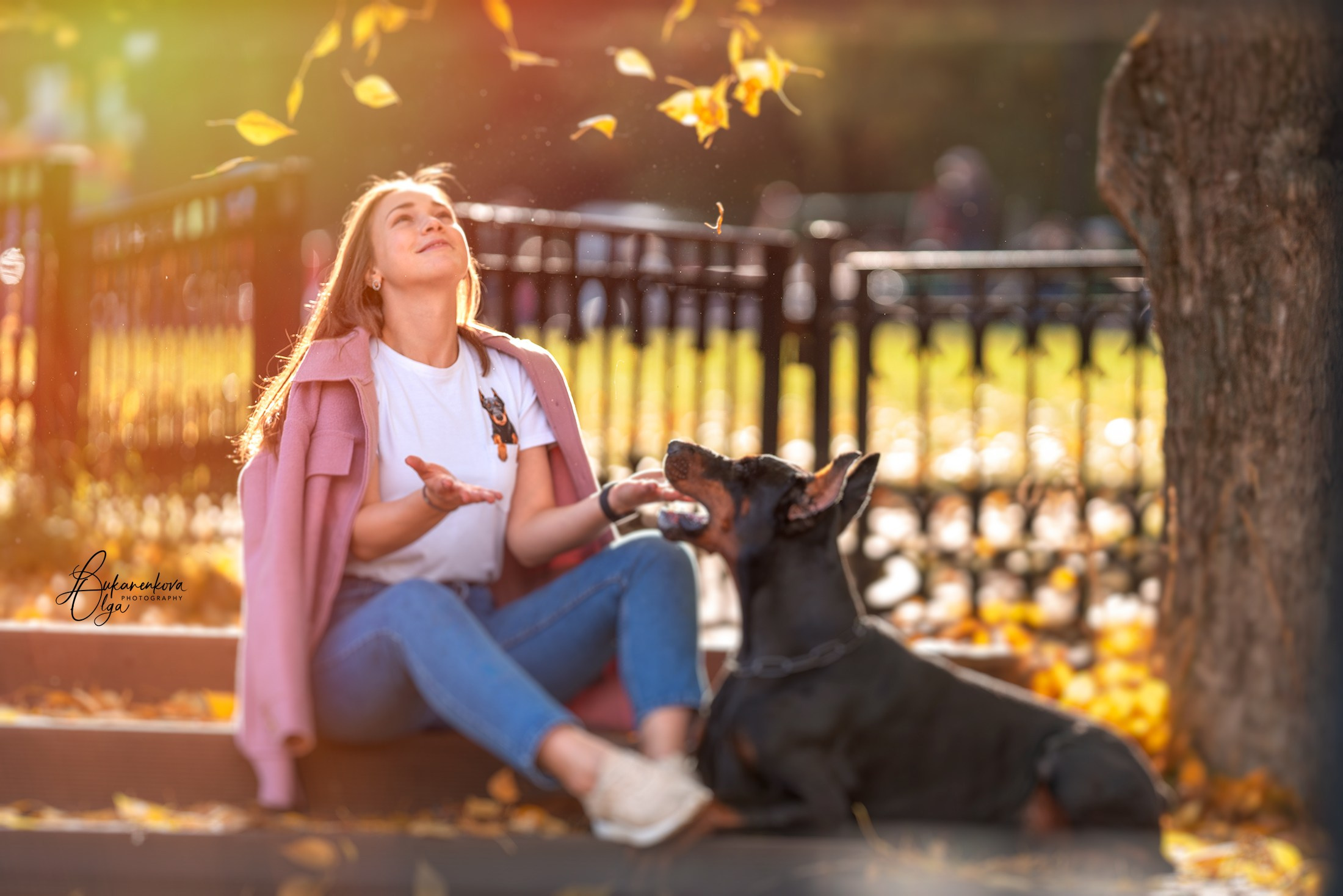 Осенняя рапсодия. Фотограф анималист Ольга Луканенкова в Москве