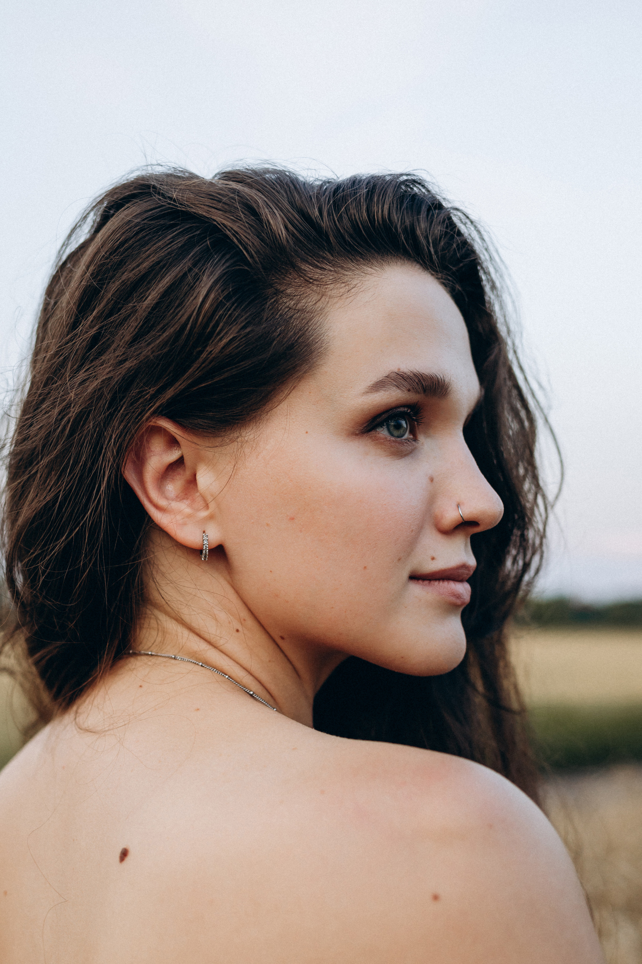 Ксюша. В поле. Портретный и семейный фотограф