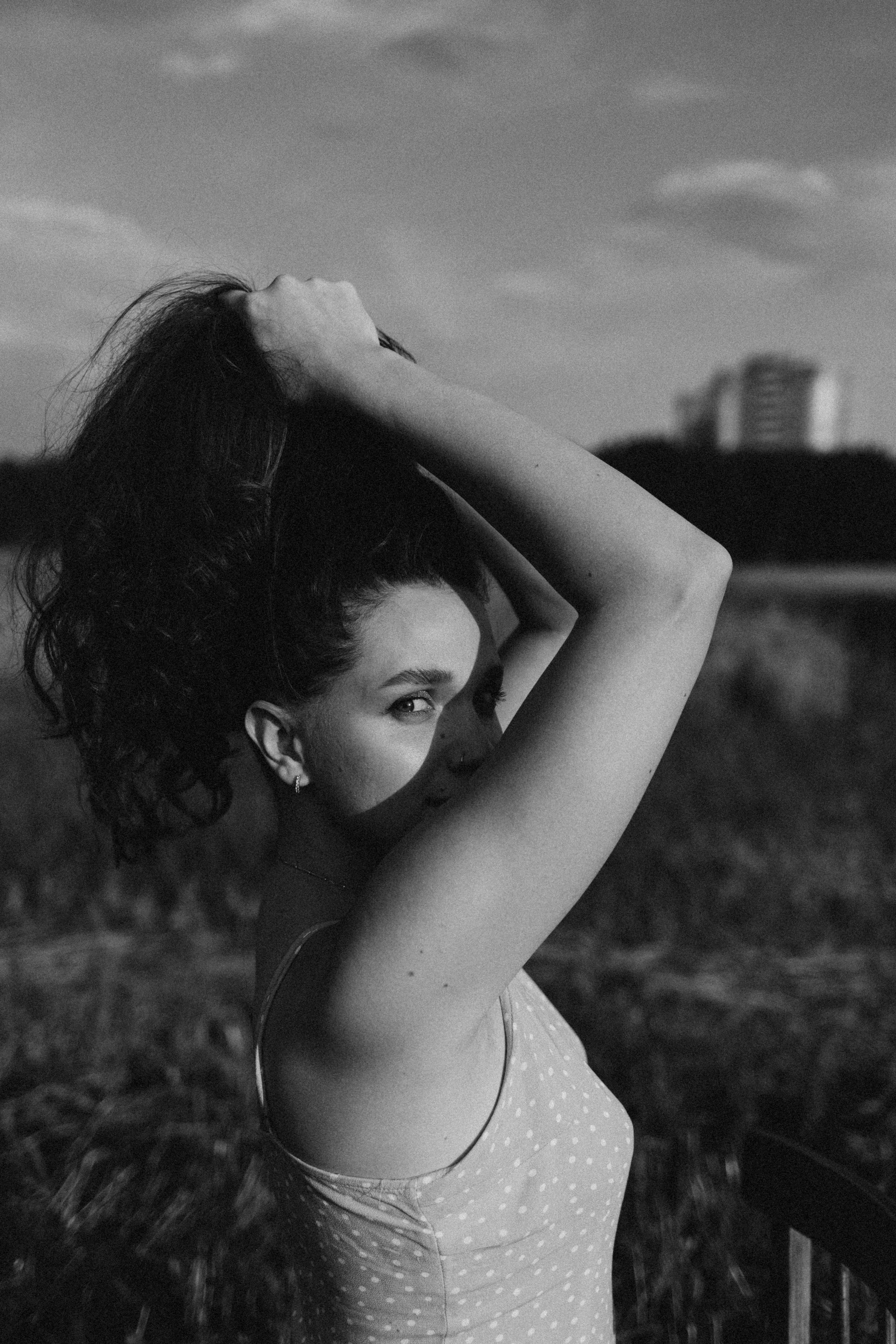 Ксюша. В поле. Портретный и семейный фотограф