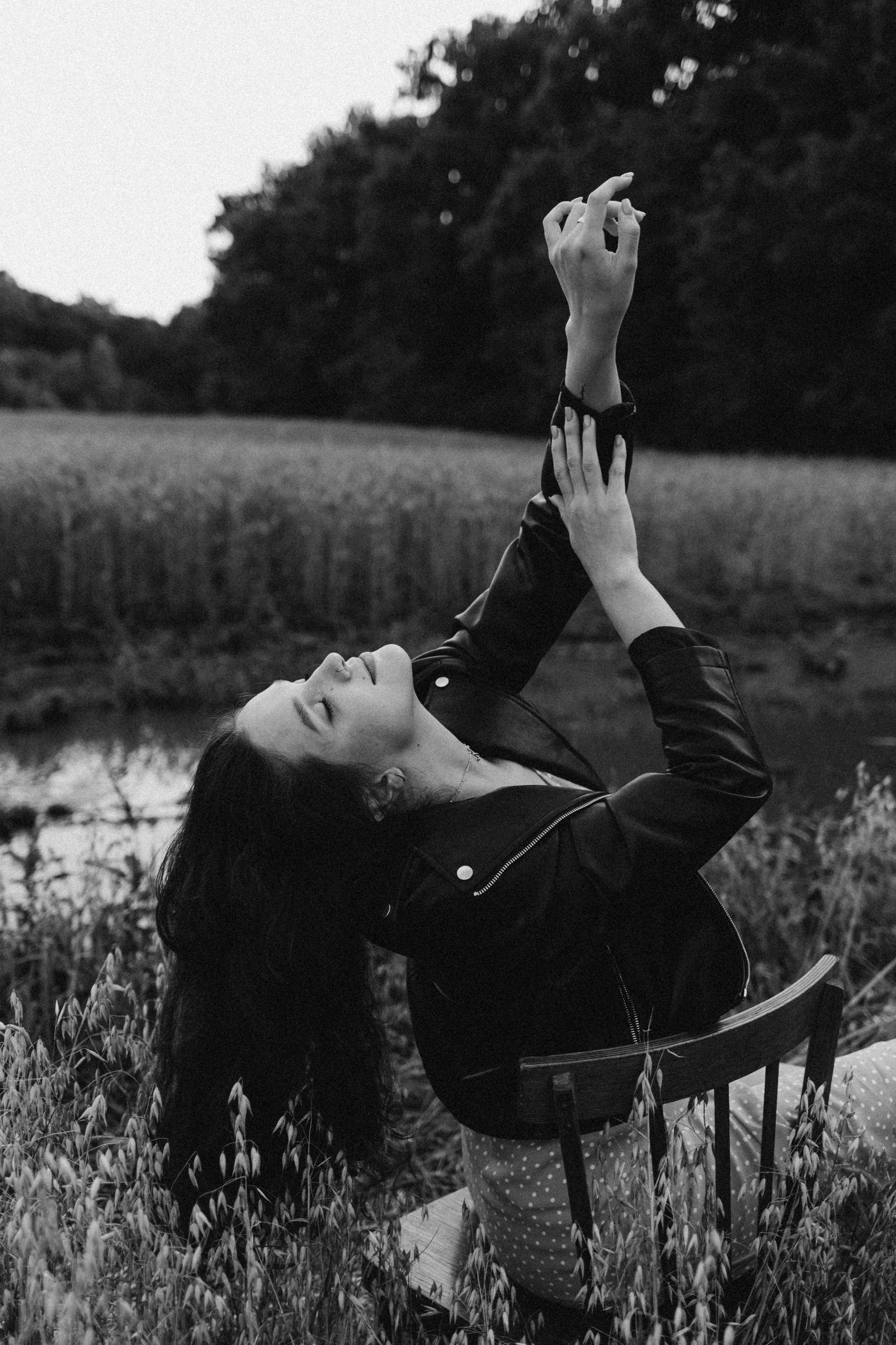 Ксюша. В поле. Портретный и семейный фотограф