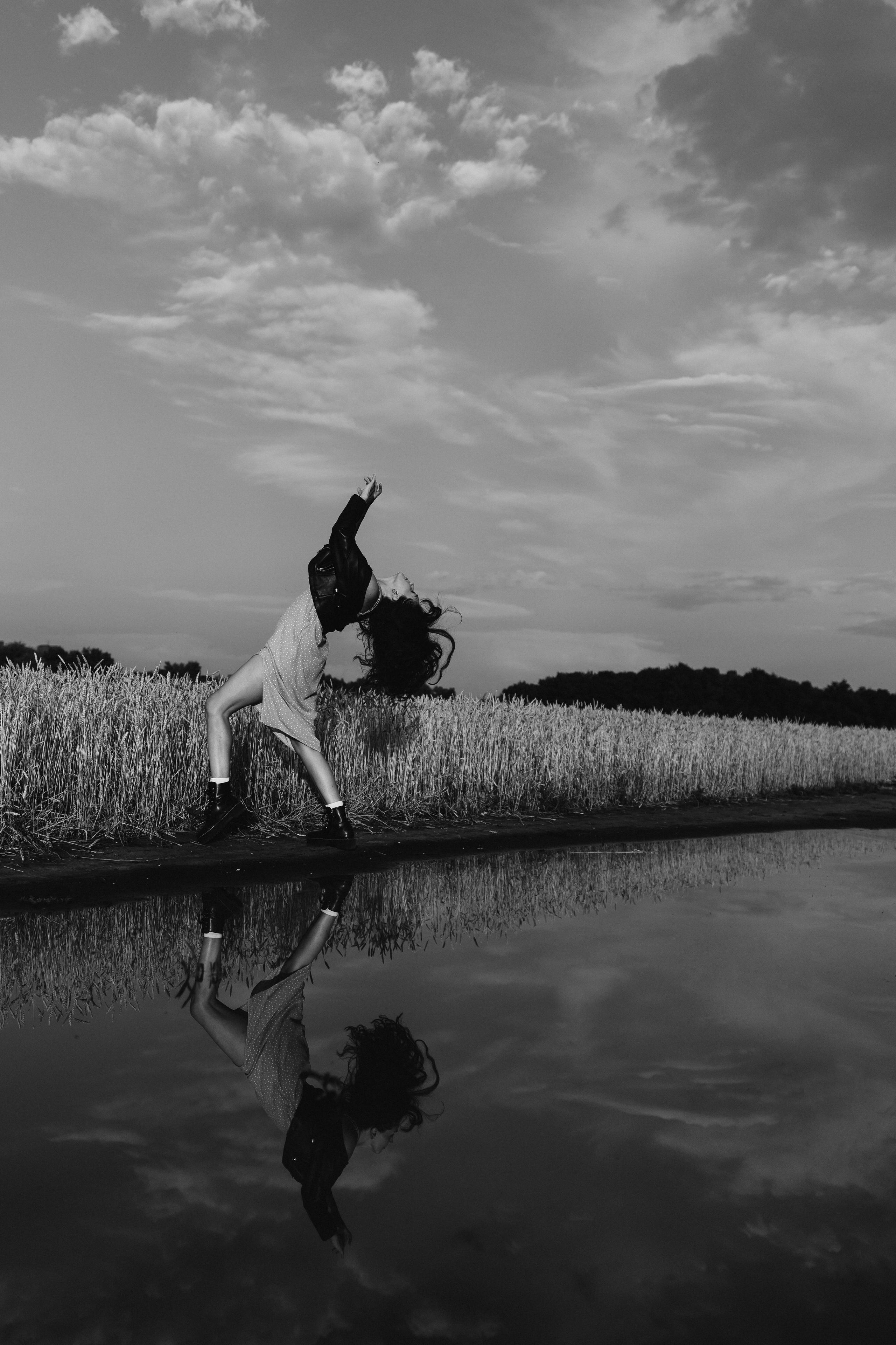 Ксюша. В поле. Портретный и семейный фотограф