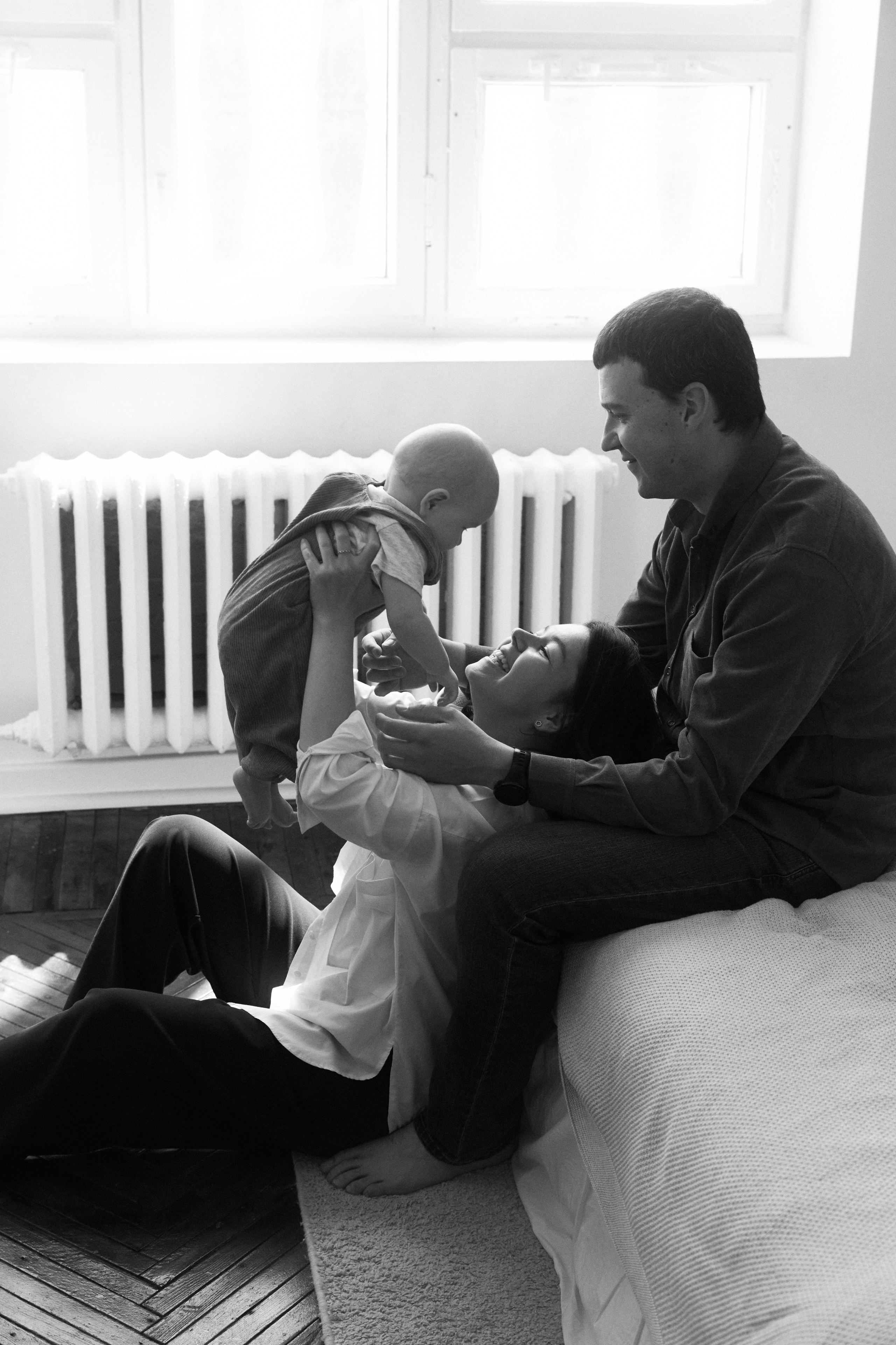 Степан + Аня + Коля. Семейный и детский фотограф Юлия Шох