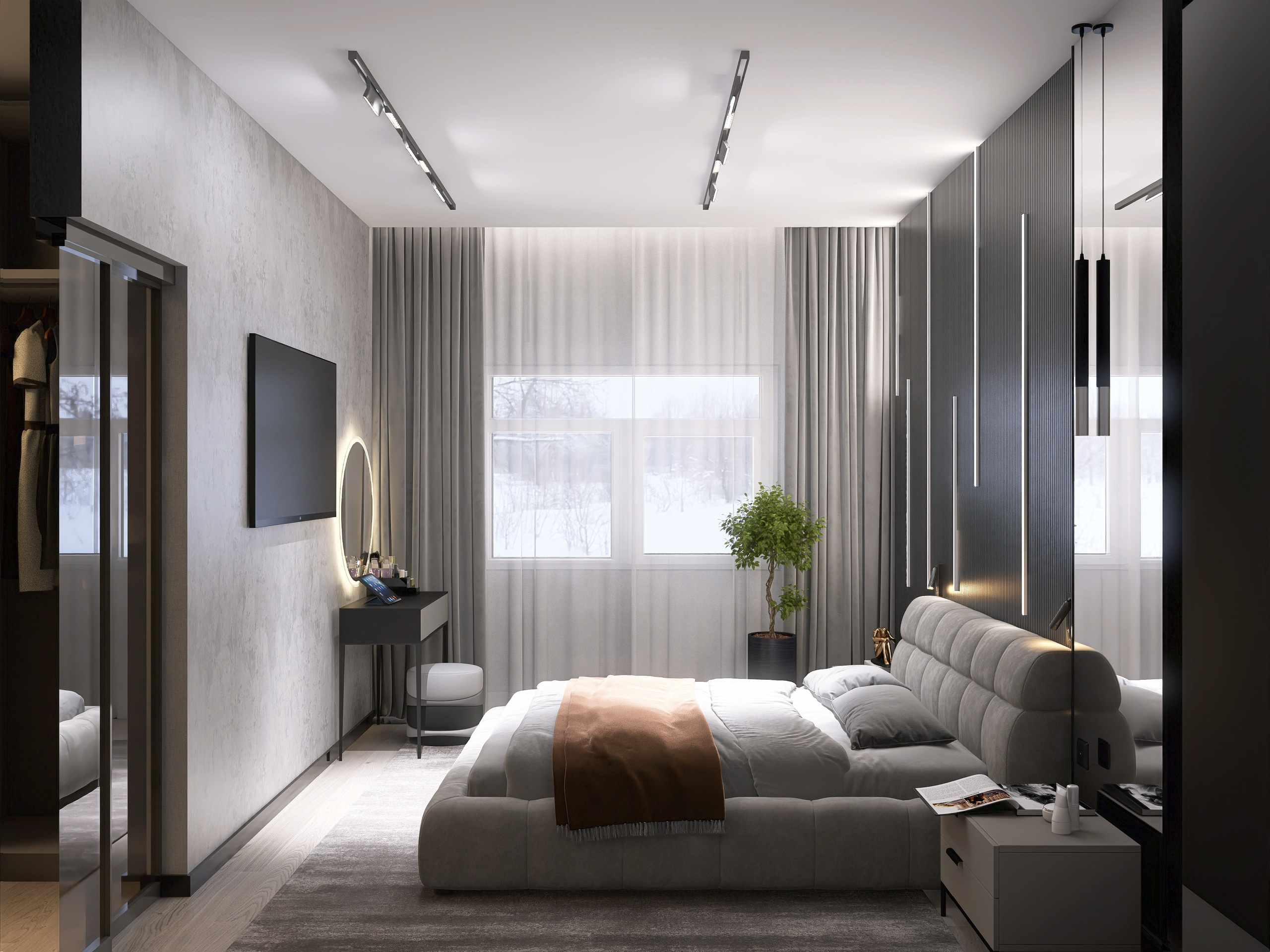 КП Гармония. Площадь 107 кв. м. Дизайнер интерьера в Новосибирске_Елена Сергеева