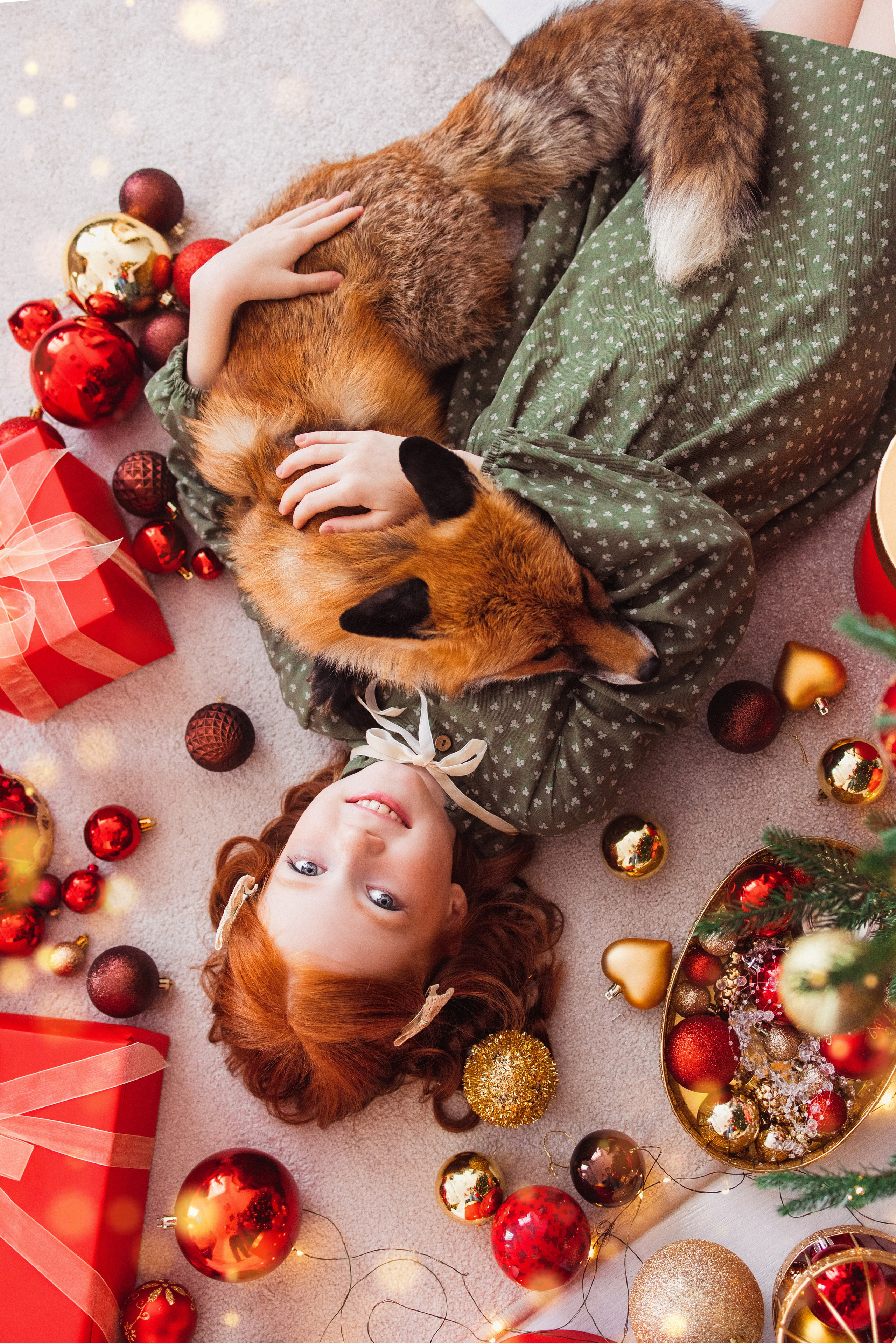 Фотостудия «Мастерская», с лисом. Семейный и детский фотограф в Краснодаре Анна Трашкова