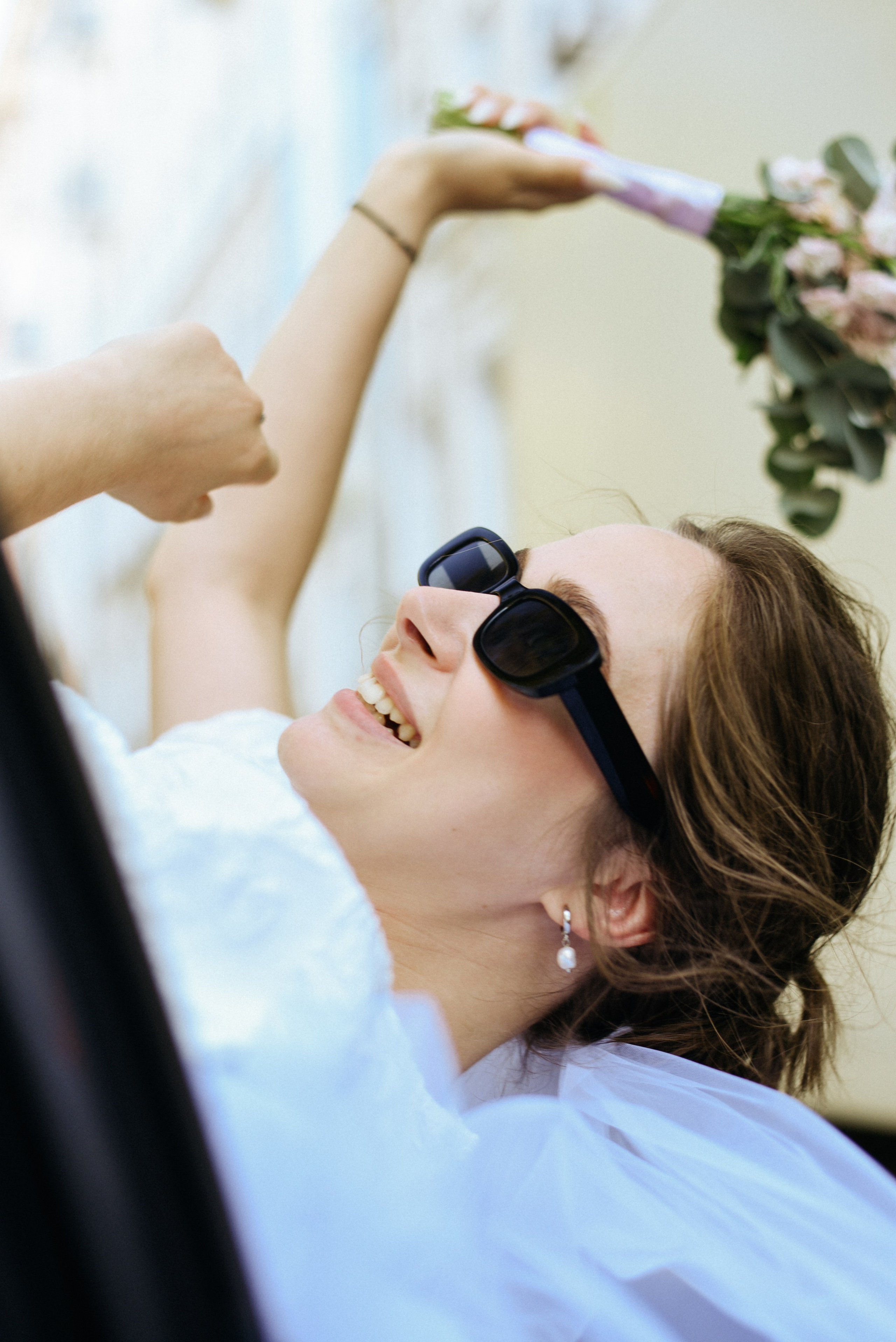 Андрей и Дарья ЗАГС № 4 Свадебная прогулка по городу. Фотограф Лола Волна, город Москва