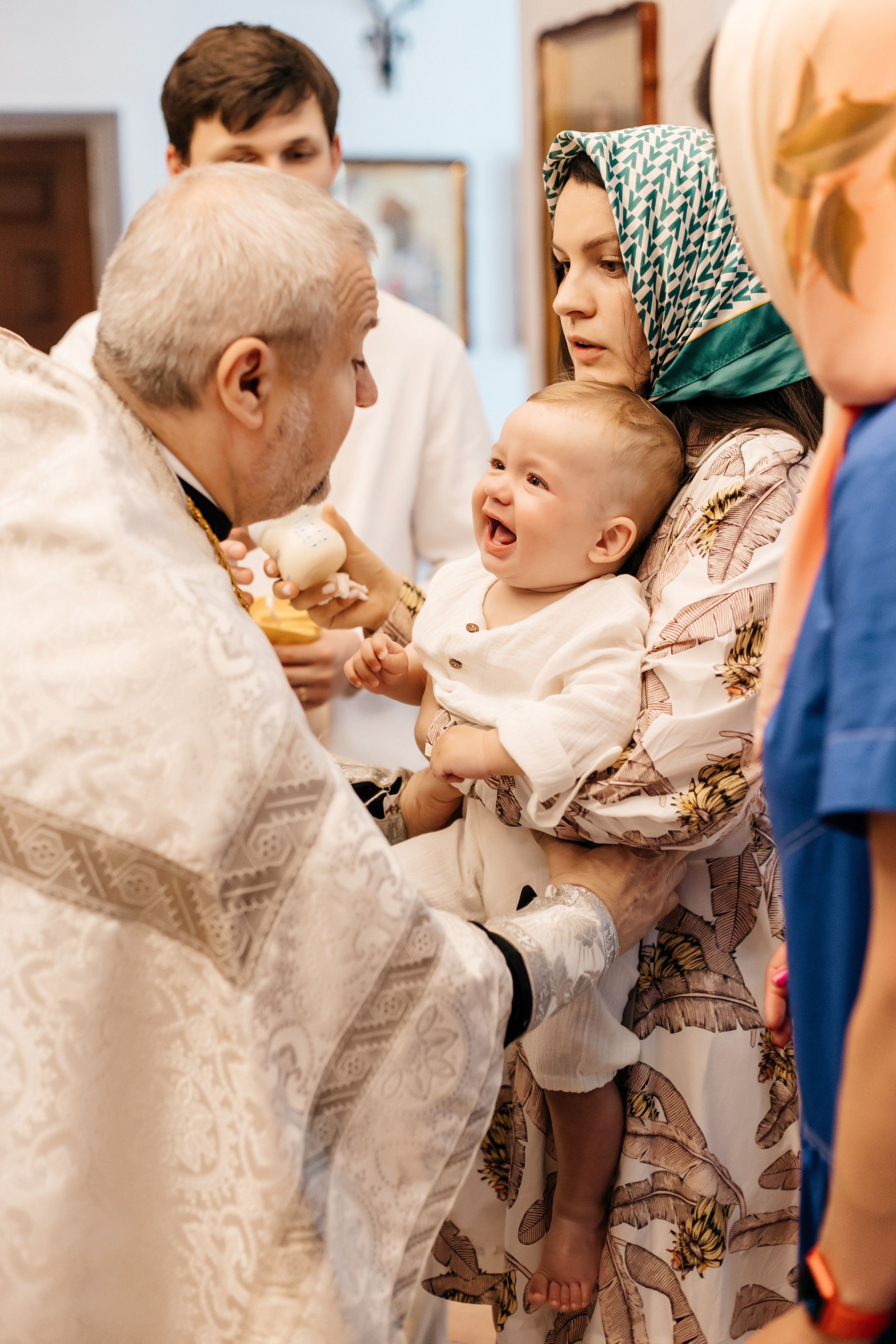 Крещение Андрея. Церковь Преображения Господня. Фотограф ВИКА МЕДУЗА