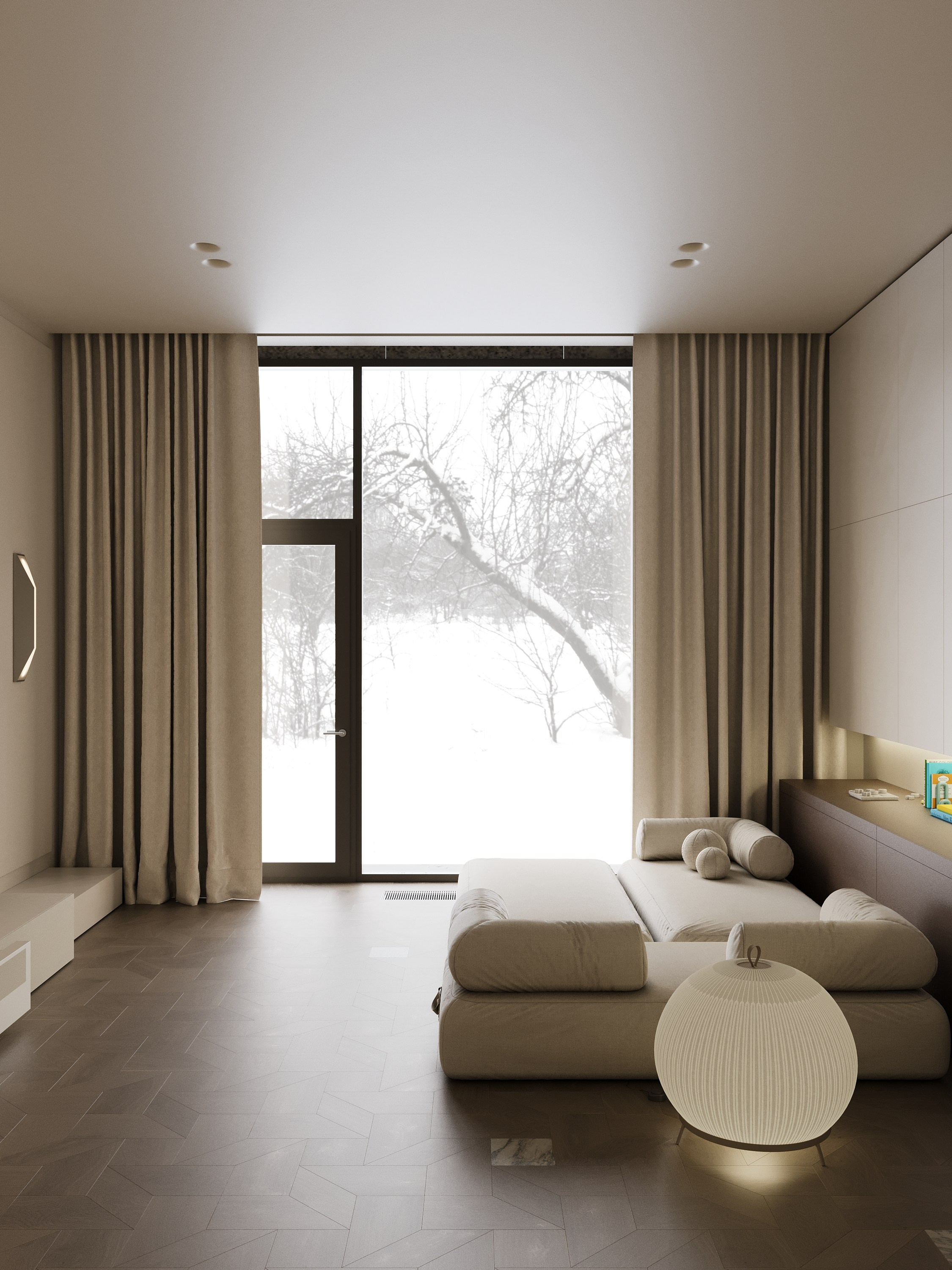 VILLA MADISON /1250 sq m /25'. Интерьерное ателье numéro а
