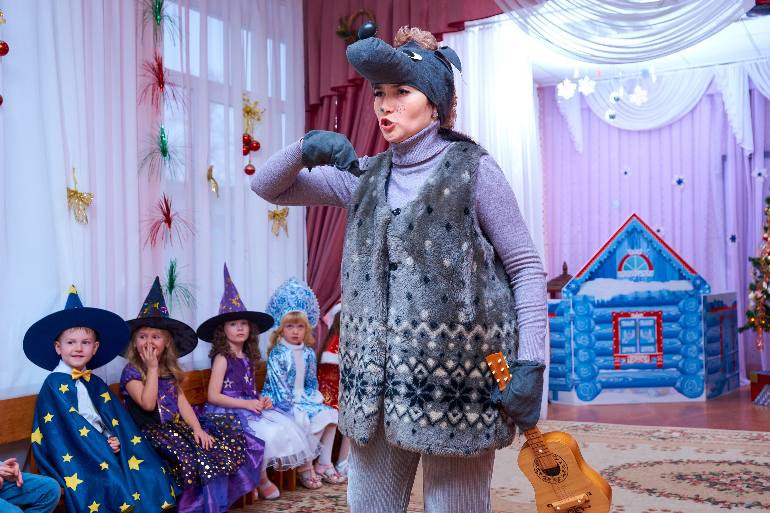 Новогодние утренники. Childrenfoto.ru