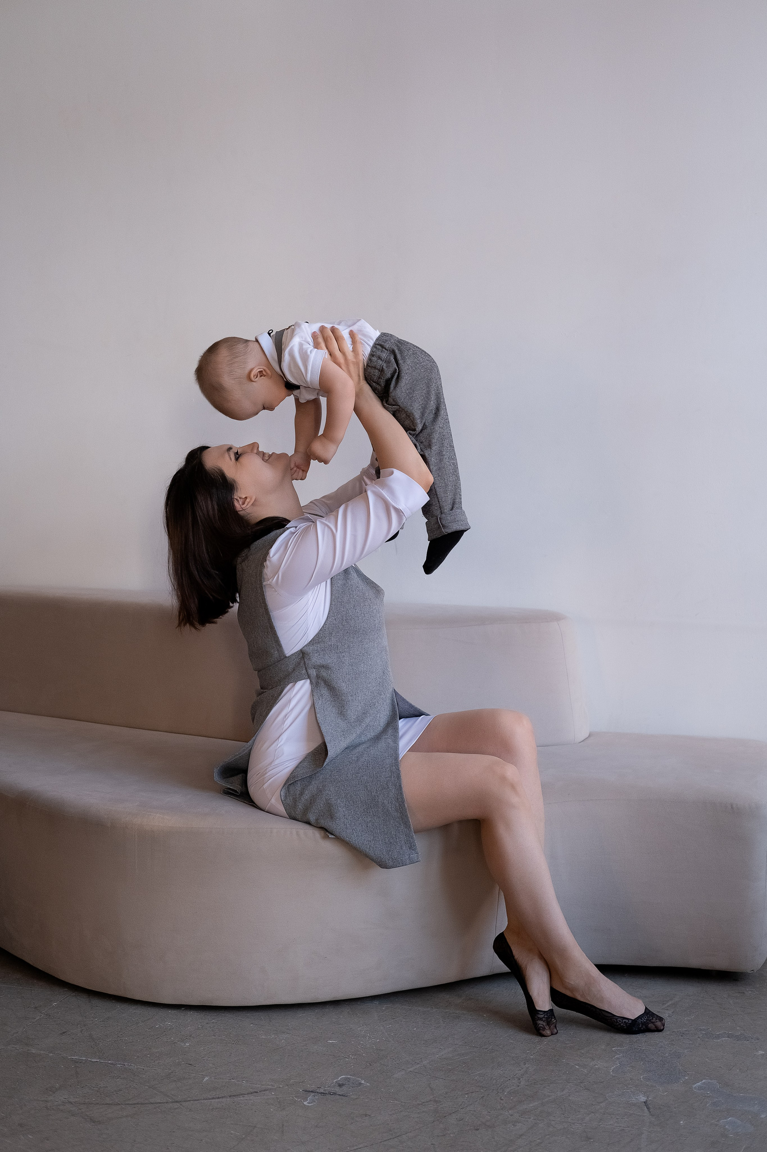 Семейная фотосессия (прогулки и студии). Семейный и женский фотограф в Санкт-Петербурге