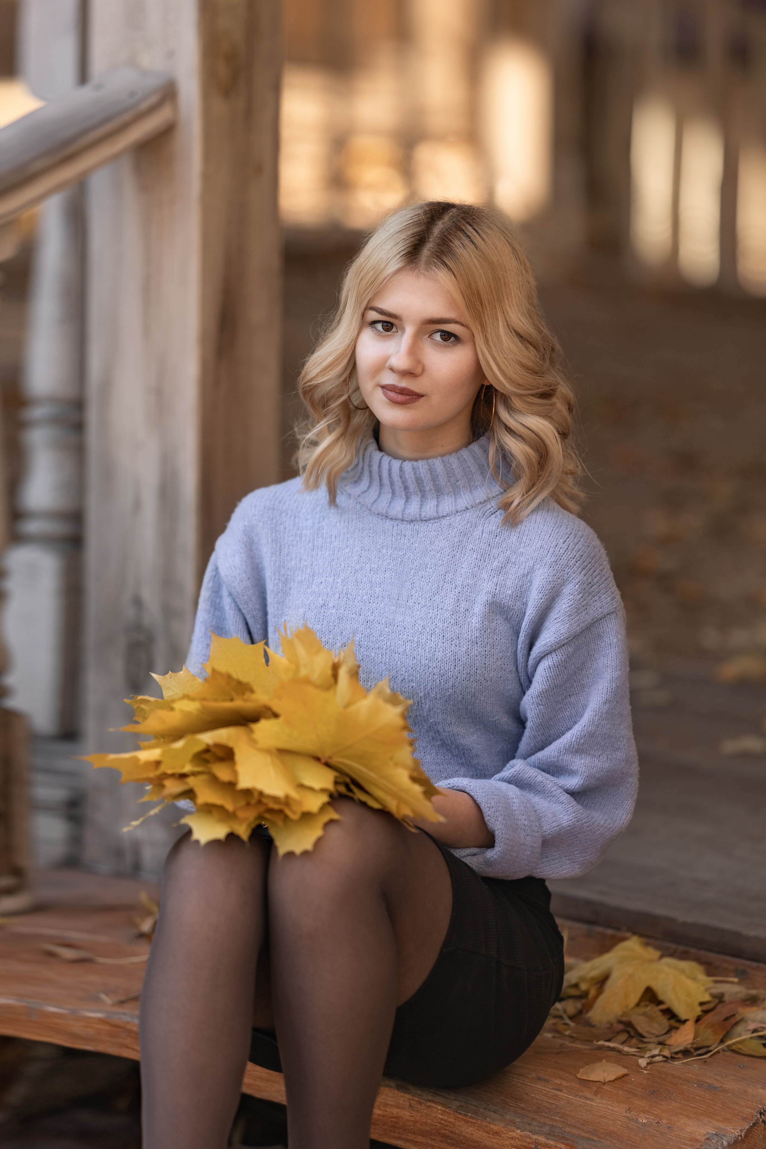 Осенняя фотосъемка в парке Горького в Перми. Семейный и детский фотограф в Перми Мария Карабатова