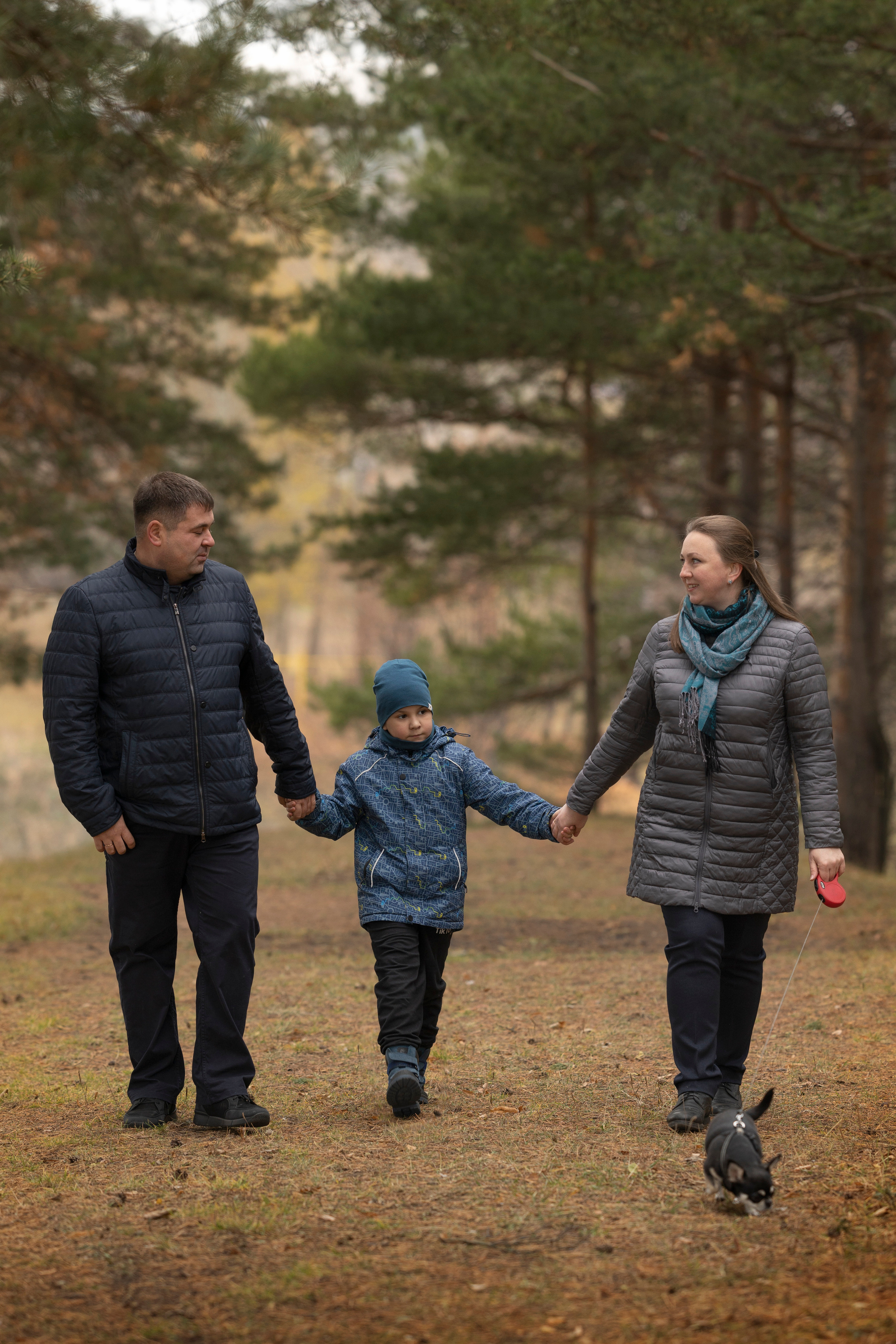 Семейная фотопрогулка на улице. Семейный и детский фотограф в Перми Мария Карабатова