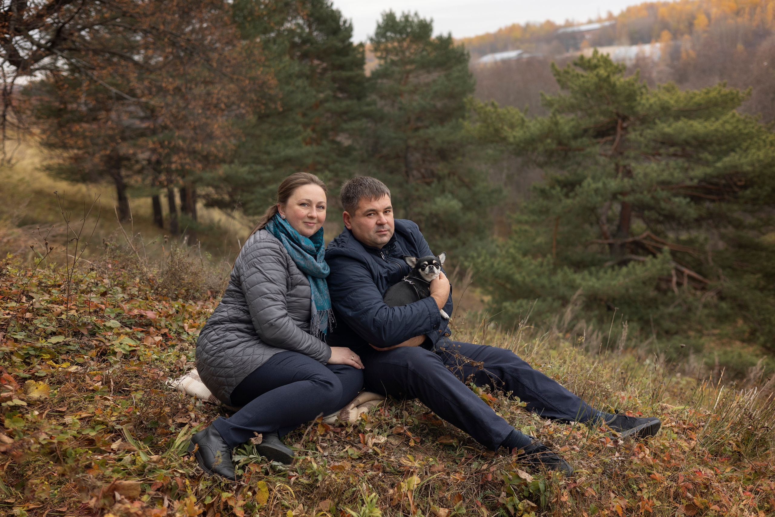 Семейная фотопрогулка на улице. Семейный и детский фотограф в Перми Мария Карабатова