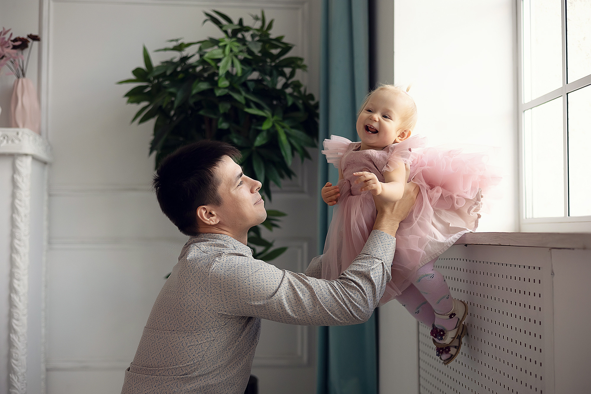 Семейная фотосъемка в честь дня рождения годовалой доченьки. Семейный и детский фотограф в Перми Мария Карабатова