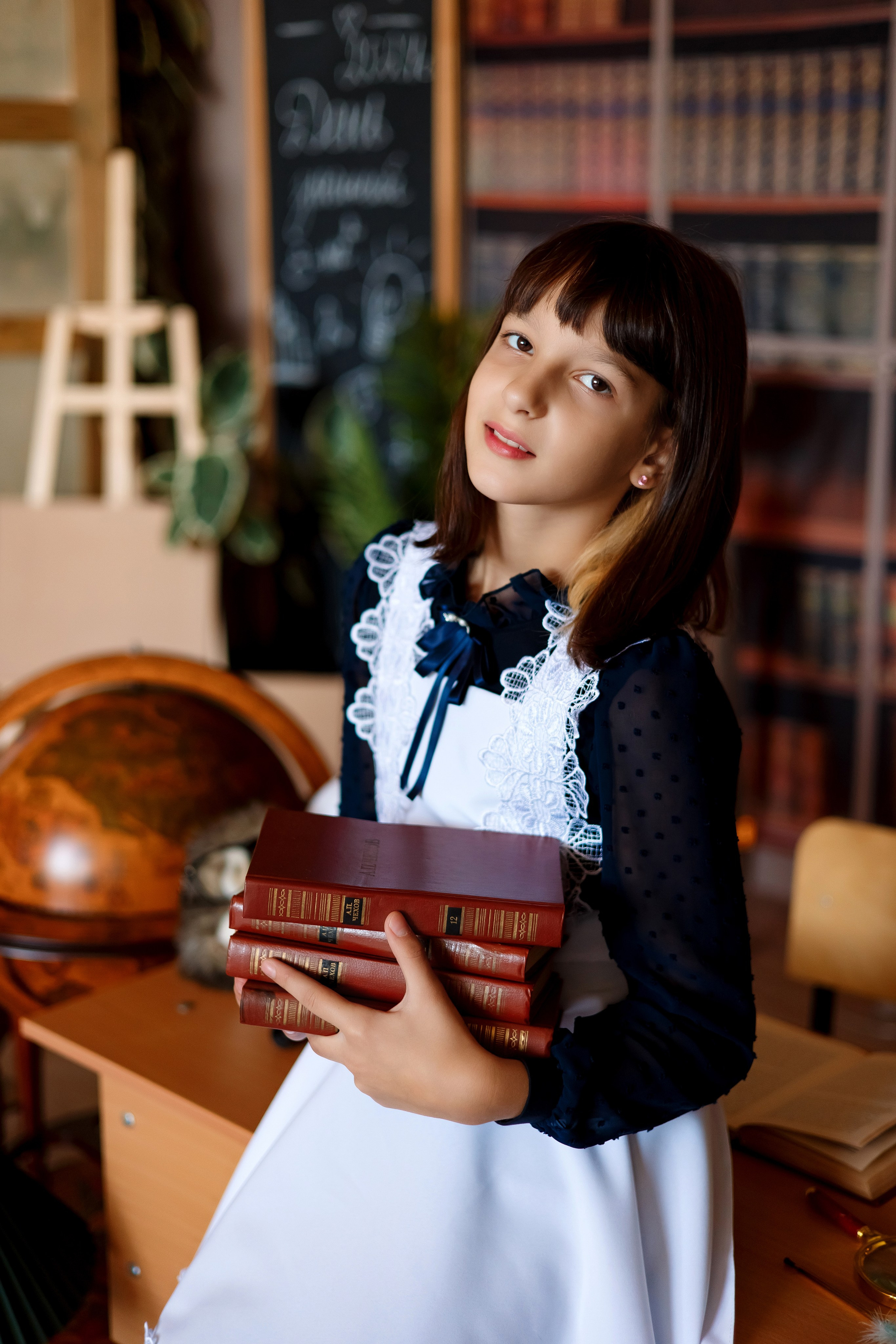 4 класс фотосессия в фотостудии. Фотограф Любовь Корниенко, Примоский край