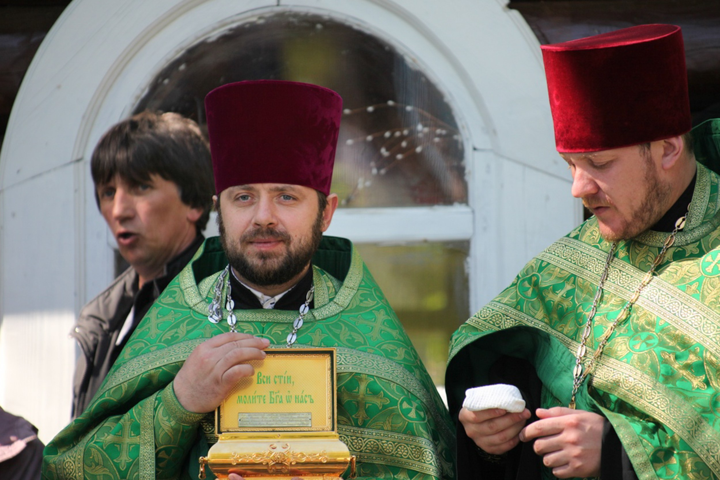 Волжский крестный ход. Освящение истока Волги. Фотограф Юлия Близнецова