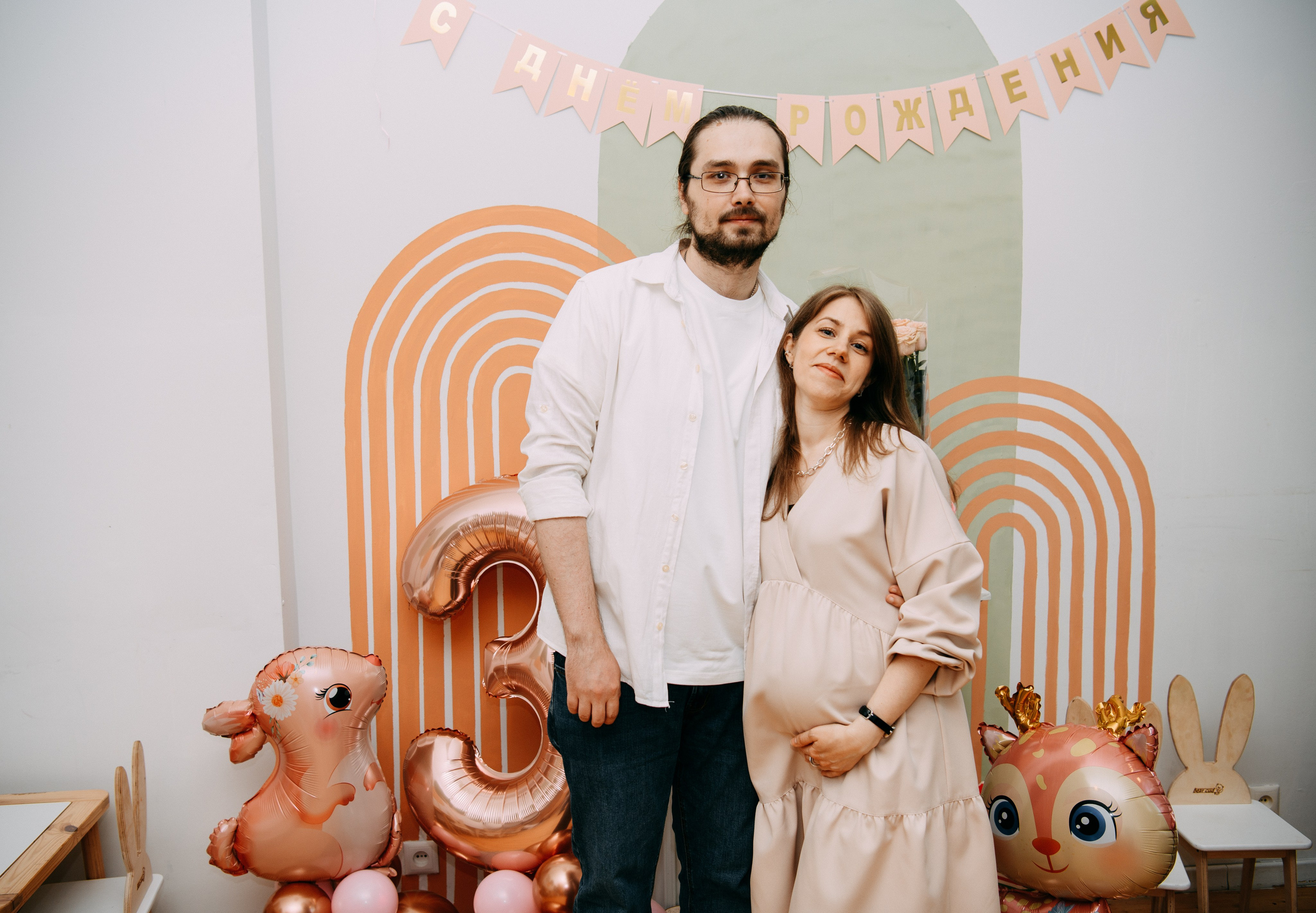 День рождения Анны Павловны. Фотограф на выписку из роддома в Москве и МО
