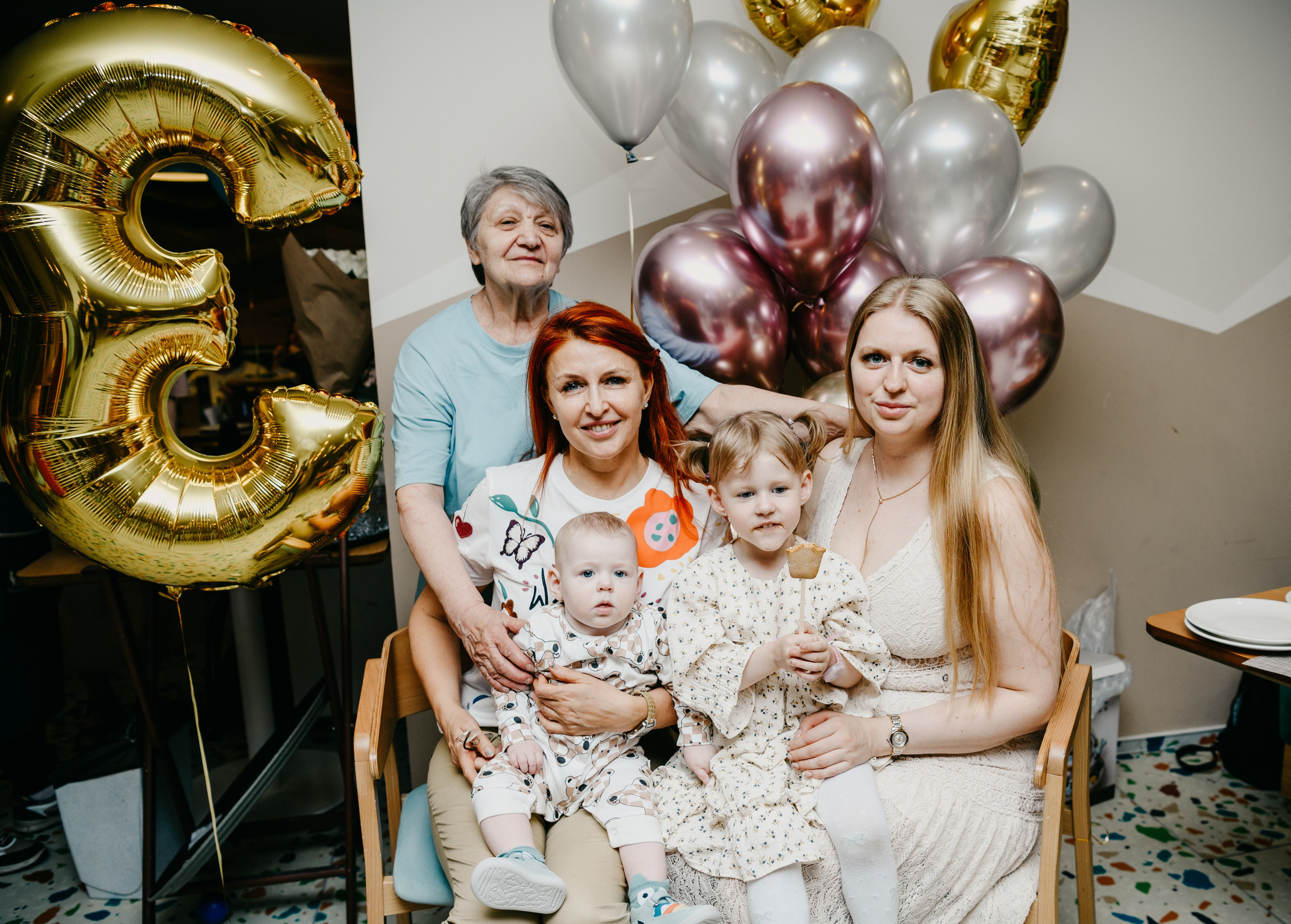 ДР Лизика. 3 года. Фотограф на выписку из роддома в Москве и МО