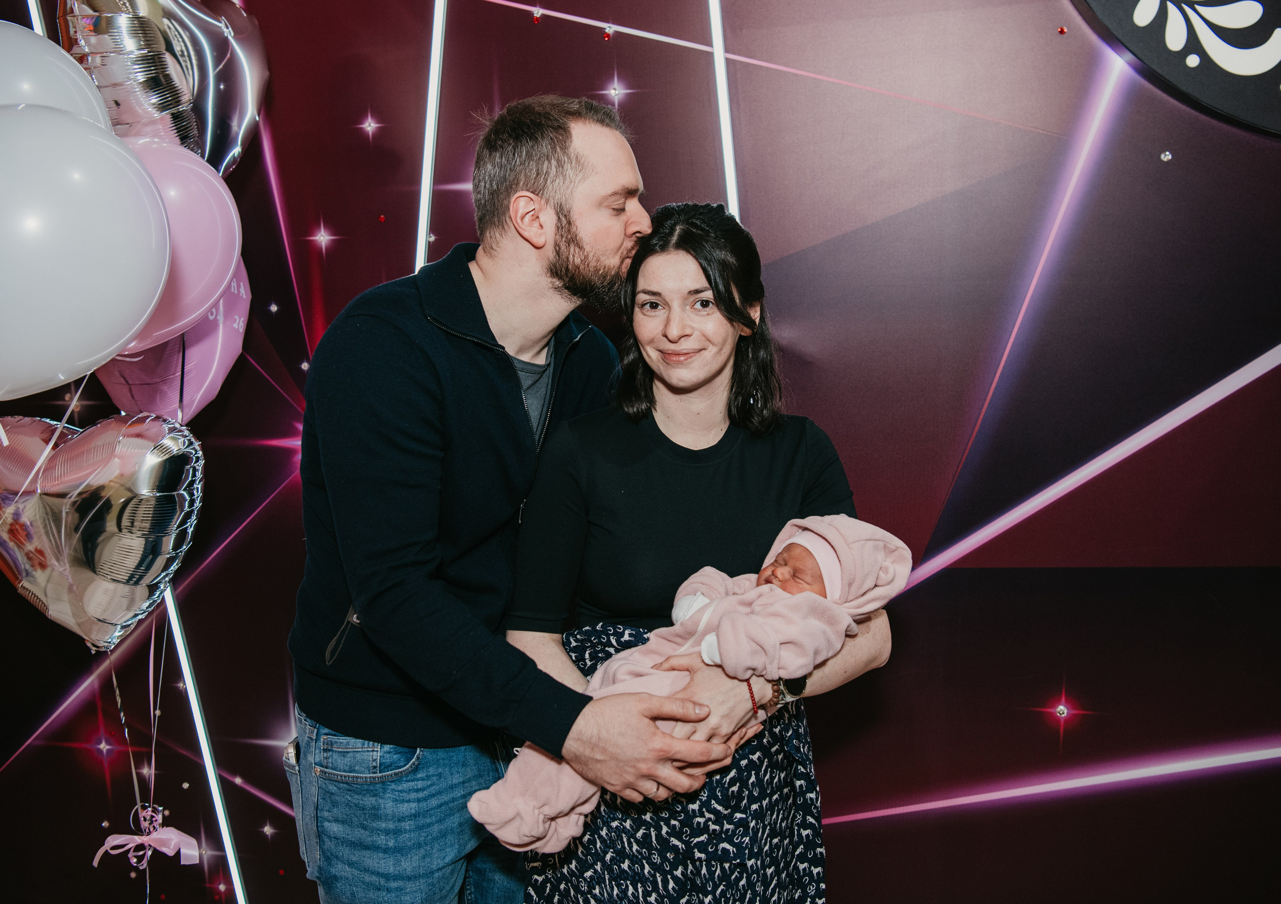 Выписка Дианы. 29 роддом. Фотограф на выписку из роддома в Москве и МО