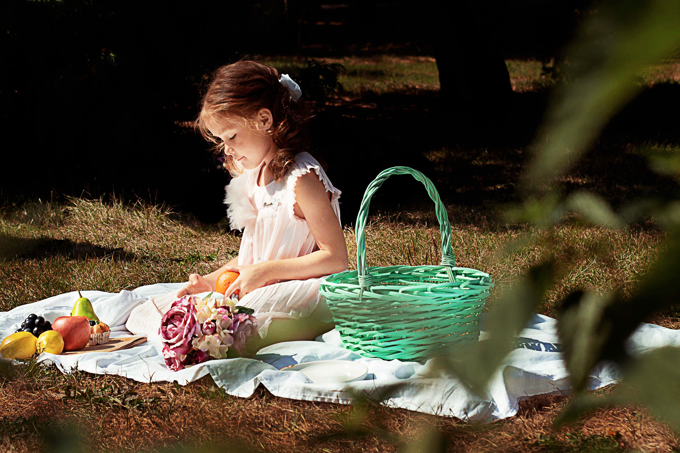 Пикник с Полей. Тютина Оля фотограф-ретушер Екатеринбург