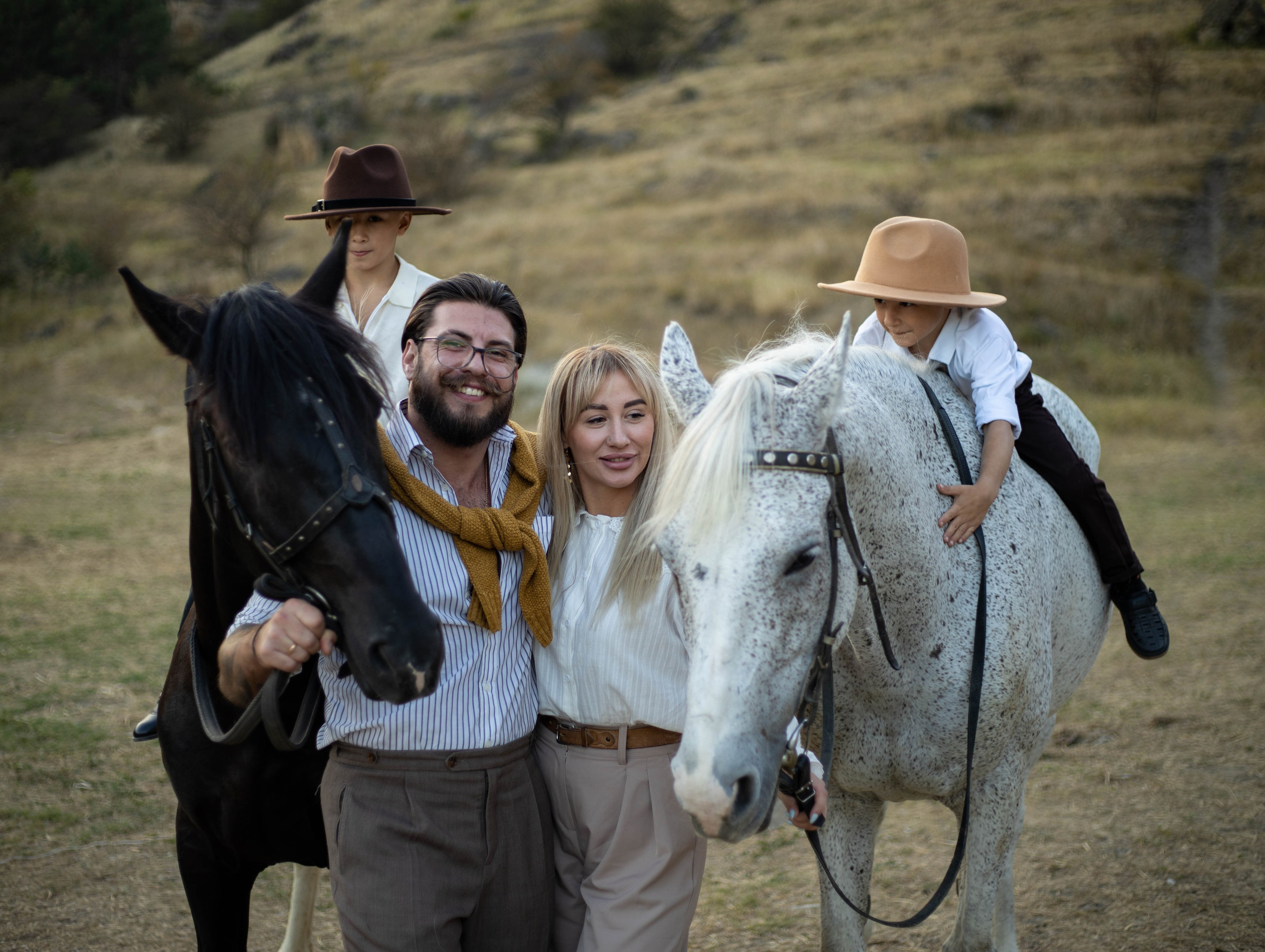 Семья Сулимы (Каньон). Фотограф Елена Варзиева