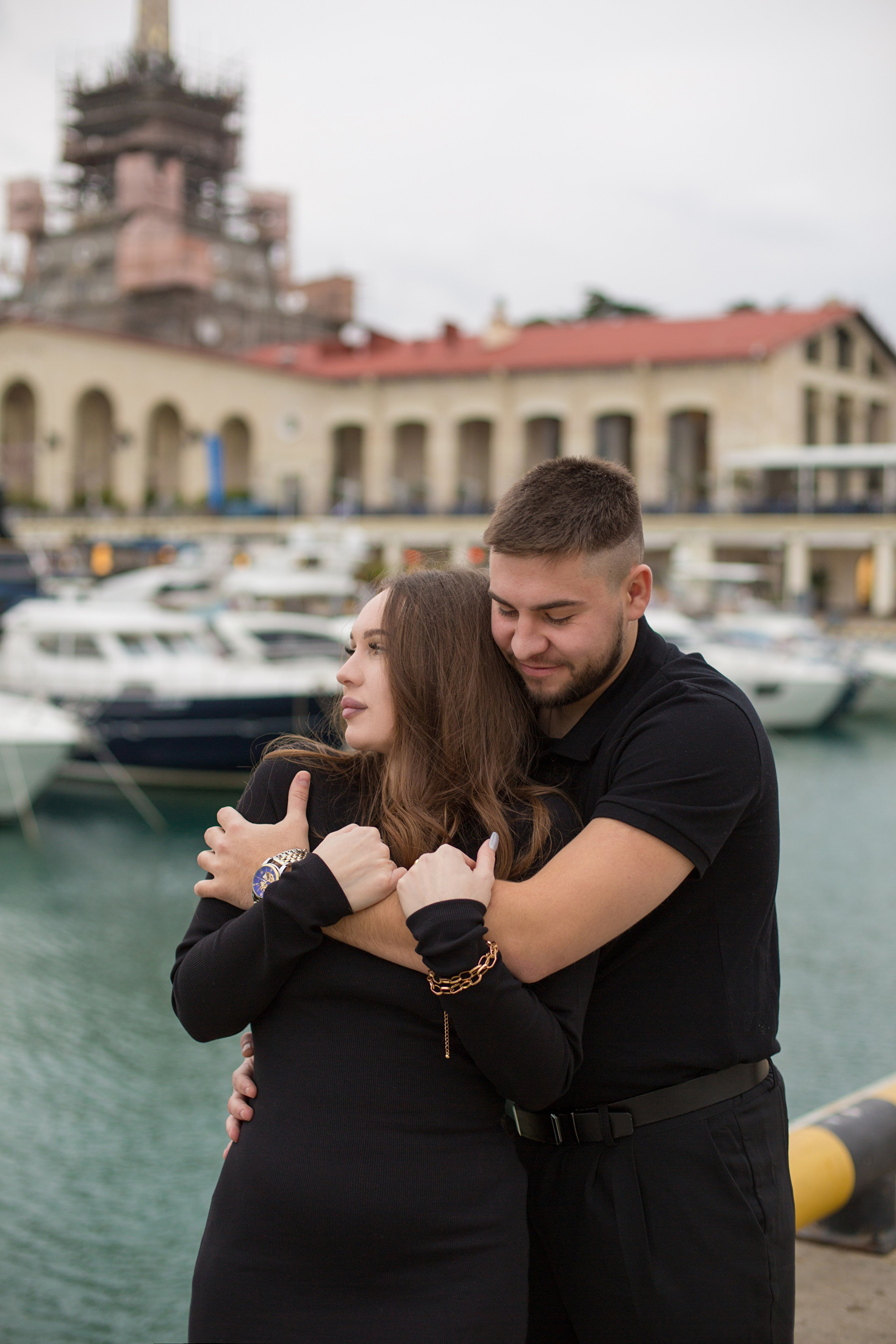 В морском порту. Фотограф в Сочи Красной поляне Абхазии Юлия Кормишенко