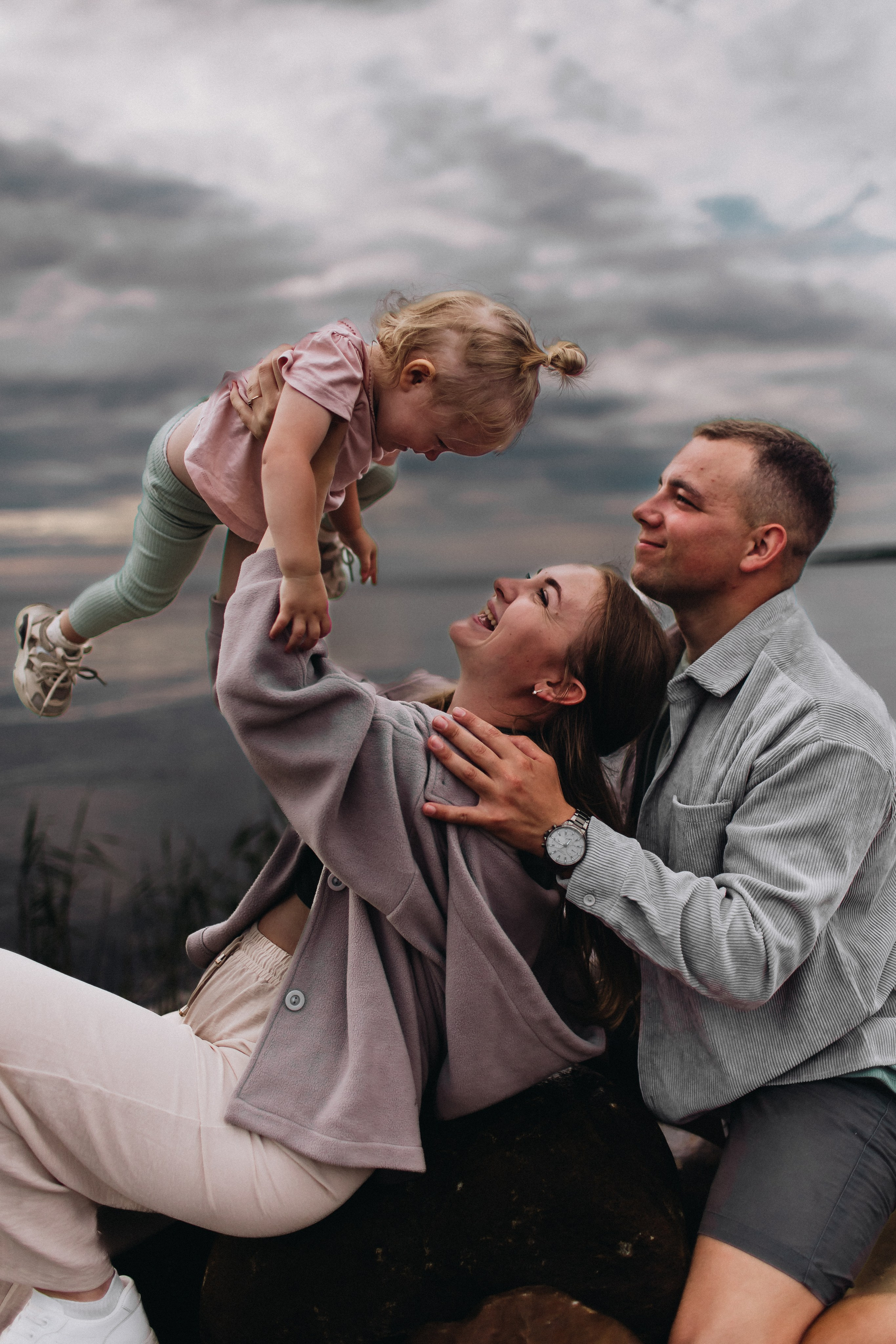 СЕМЕЙНАЯ / Гриша, Люда и Апполинария. Фотограф Лодейное Поле Екатерина Герасимова в Санкт-Петербурге и Лен. области