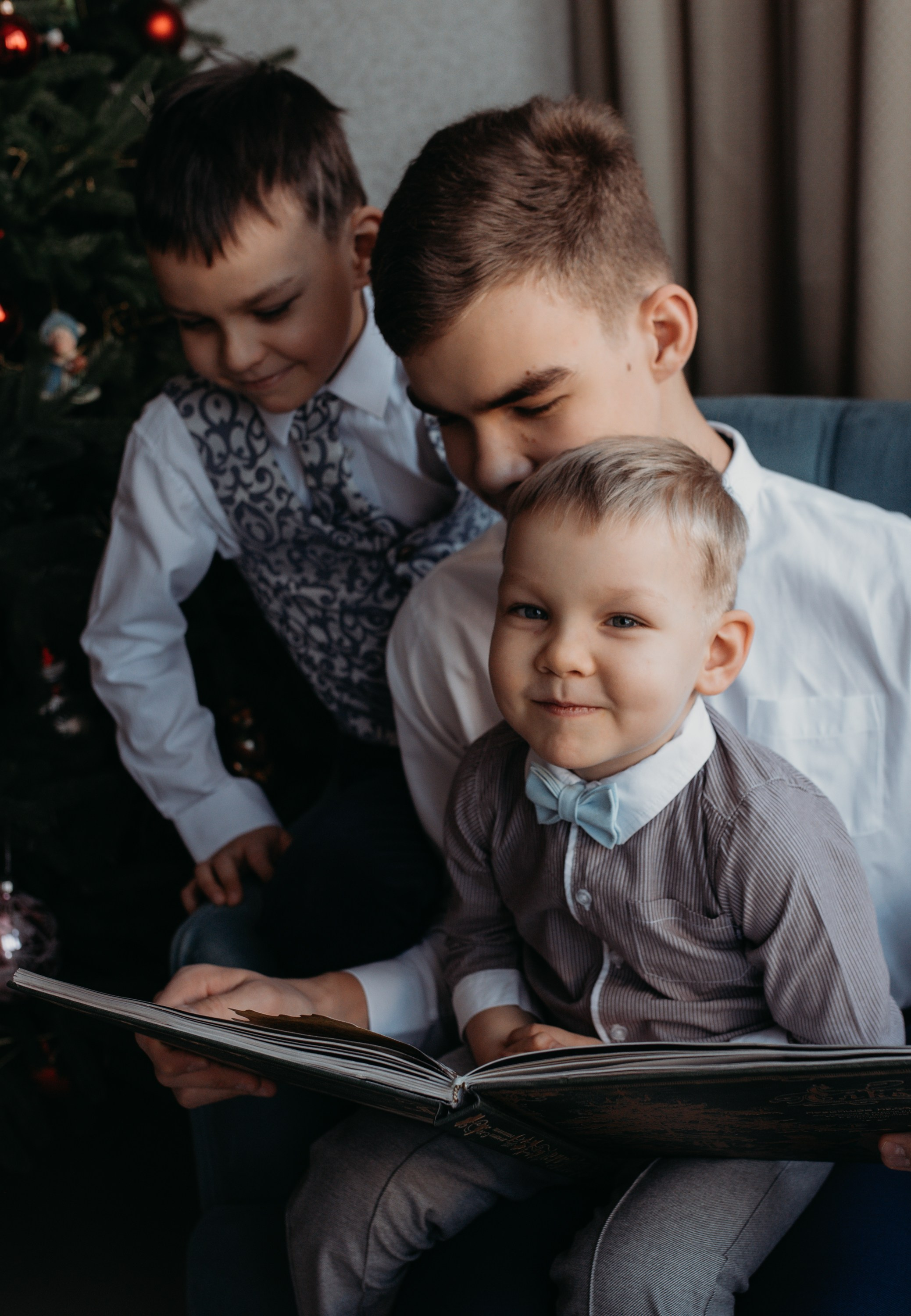 Юлия, Алексей, Тихон, Трофим и Потап. Семейный и детский фотограф в Новосибирске и Краснообске — Анна Ким