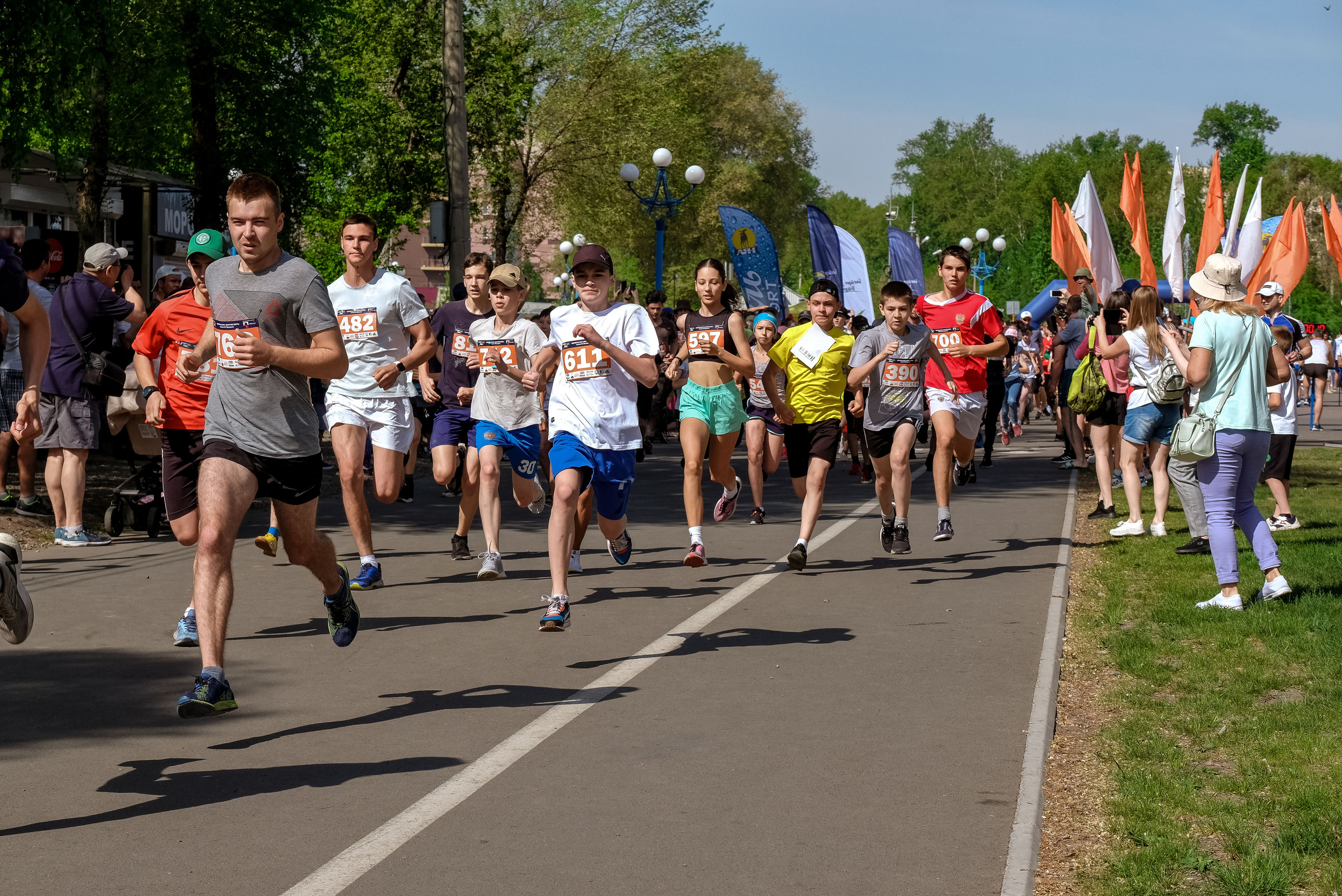 Забег «БЫСТРЕЕ ВЕТРА» г. Абакан. Фотограф Анна Герман. Красноярск