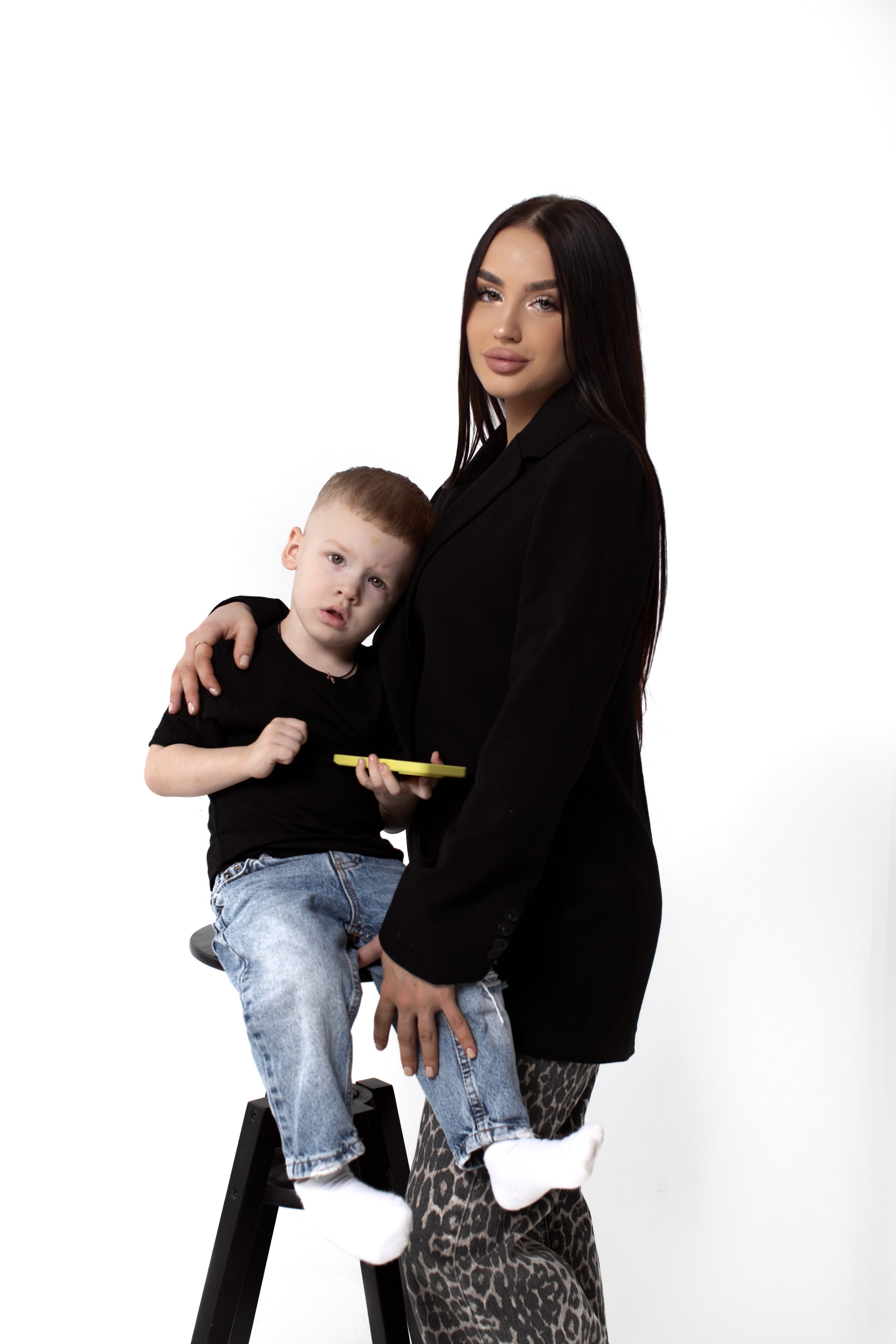 Мама и сыночек. Фотограф Лиана Артемова в Пензе