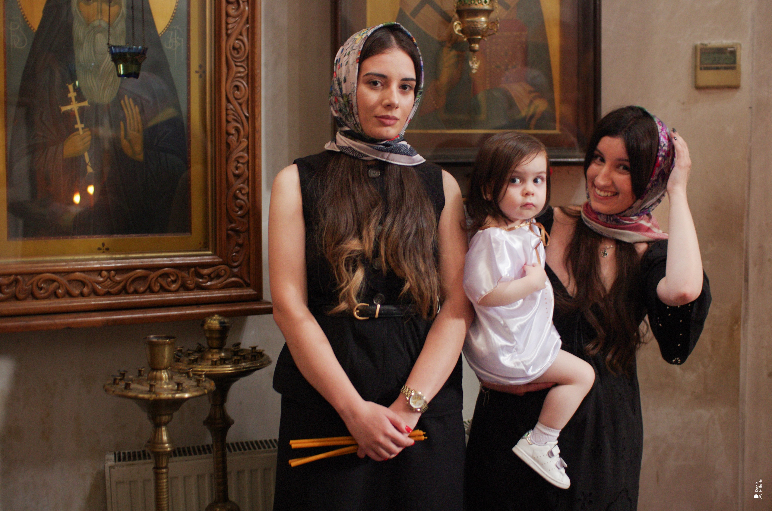 Крещение Сенаки. Портретный фотограф Денис Милютин