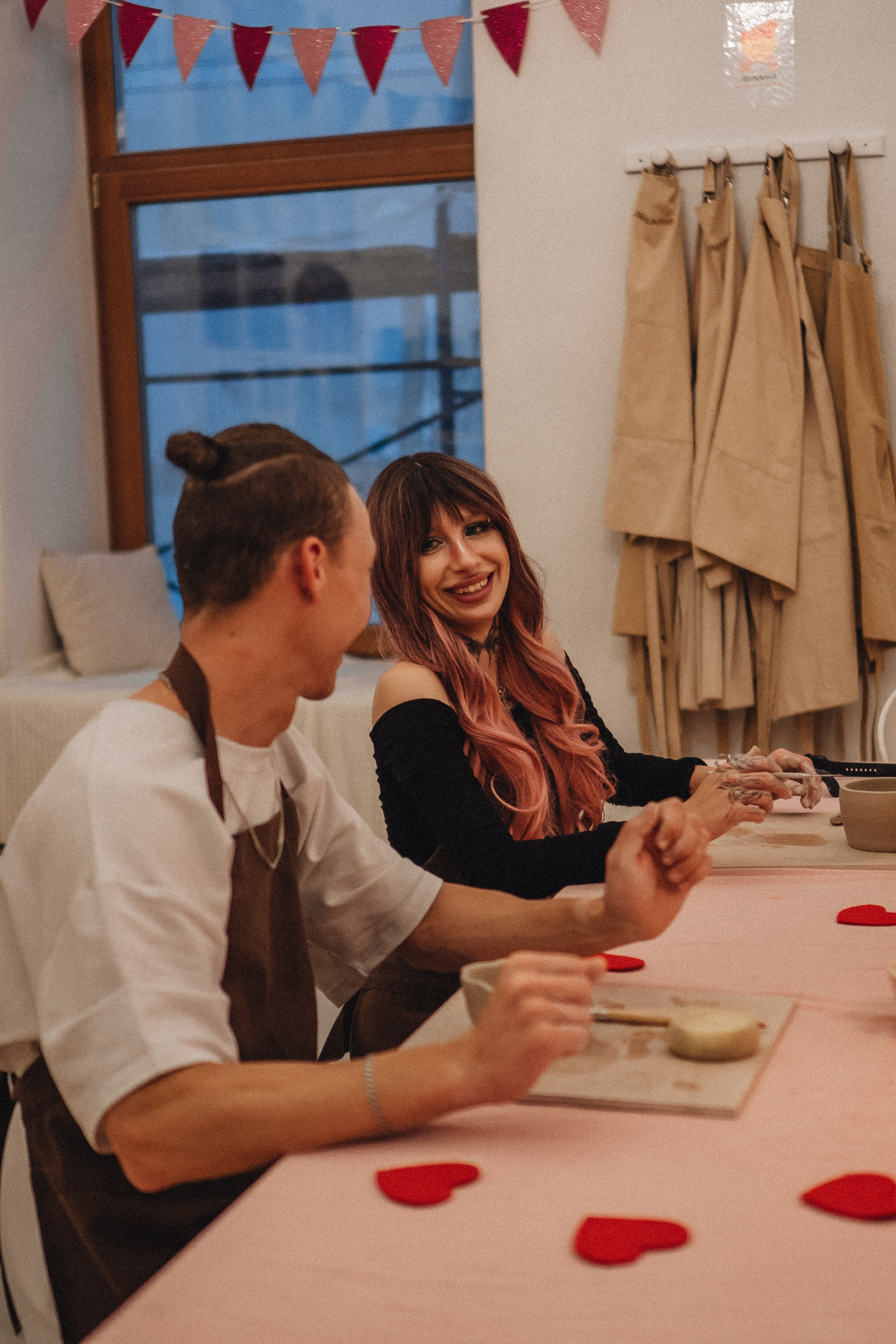 СВИДАНИЕ В ГОНЧАРНОЙ МАСТЕРСКОЙ. Профессиональный фотограф, Санкт-Петербург — Виктория Богомолова