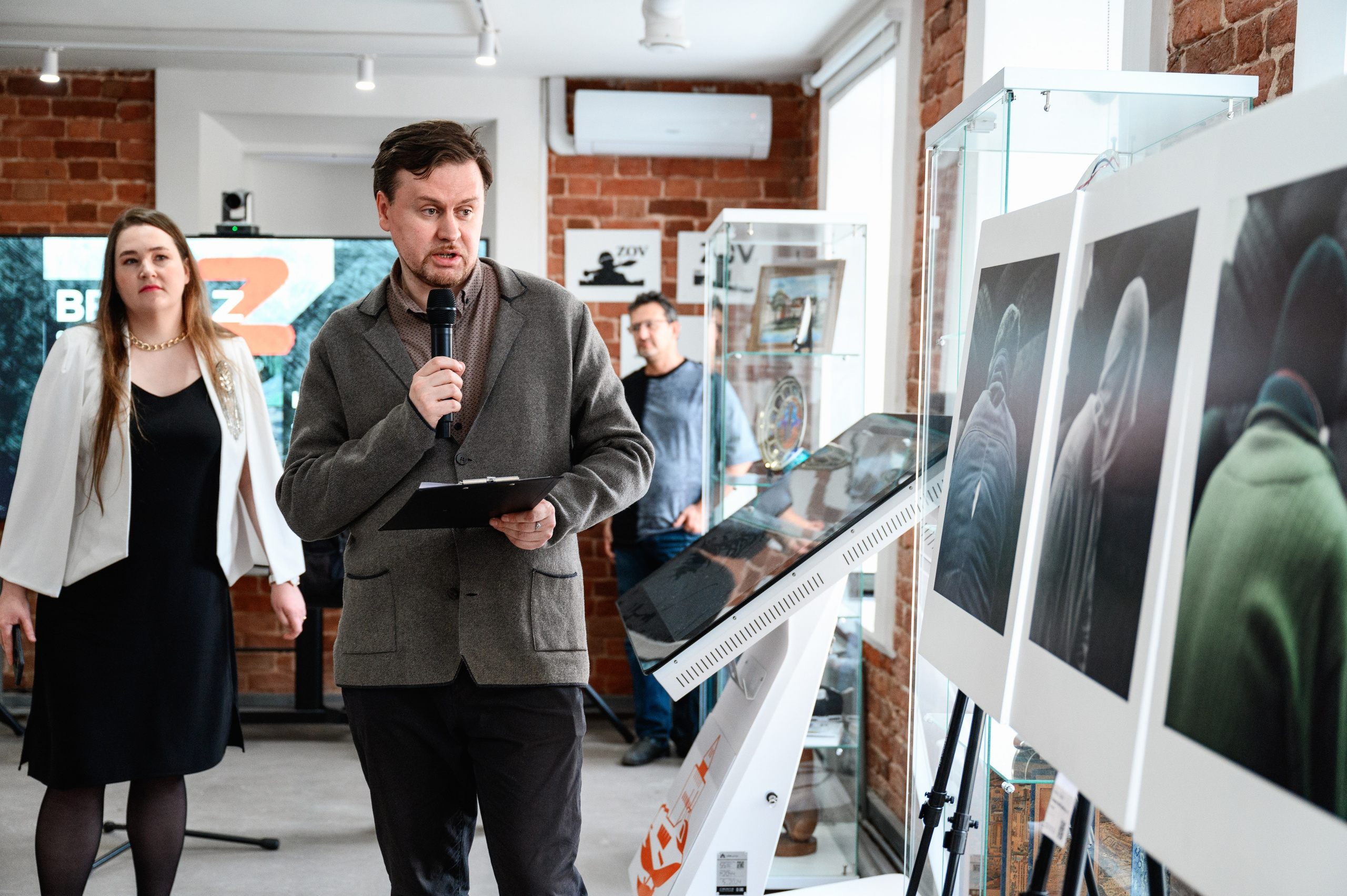 Открытие выставки «Время Z». Фотограф Захваткин Роман