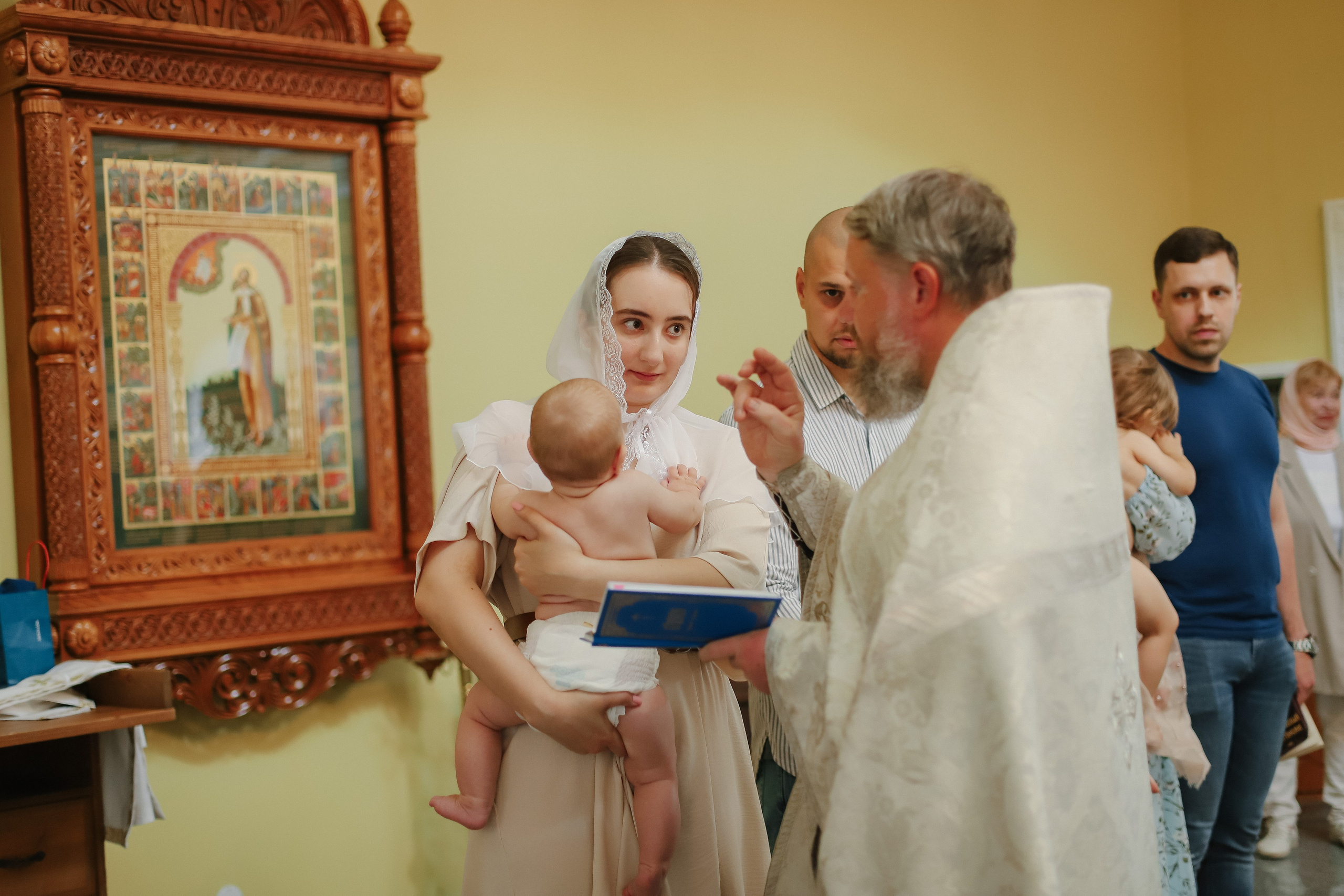 Таинство Крещения. Профессиональный фотограф в Подольске Елена Локтионова